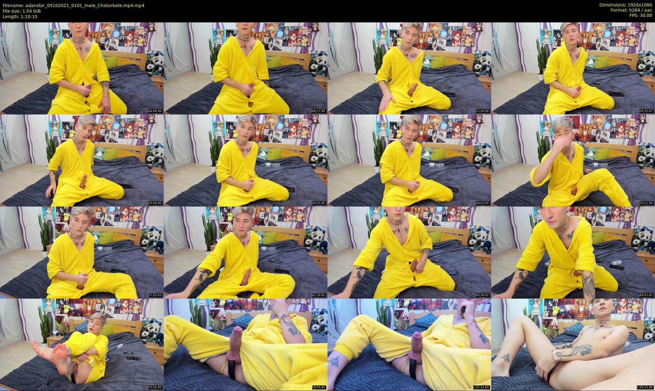 adanstar — 71 minute Chaturbate male cam show recording, 1080p, Oct 5, 2021