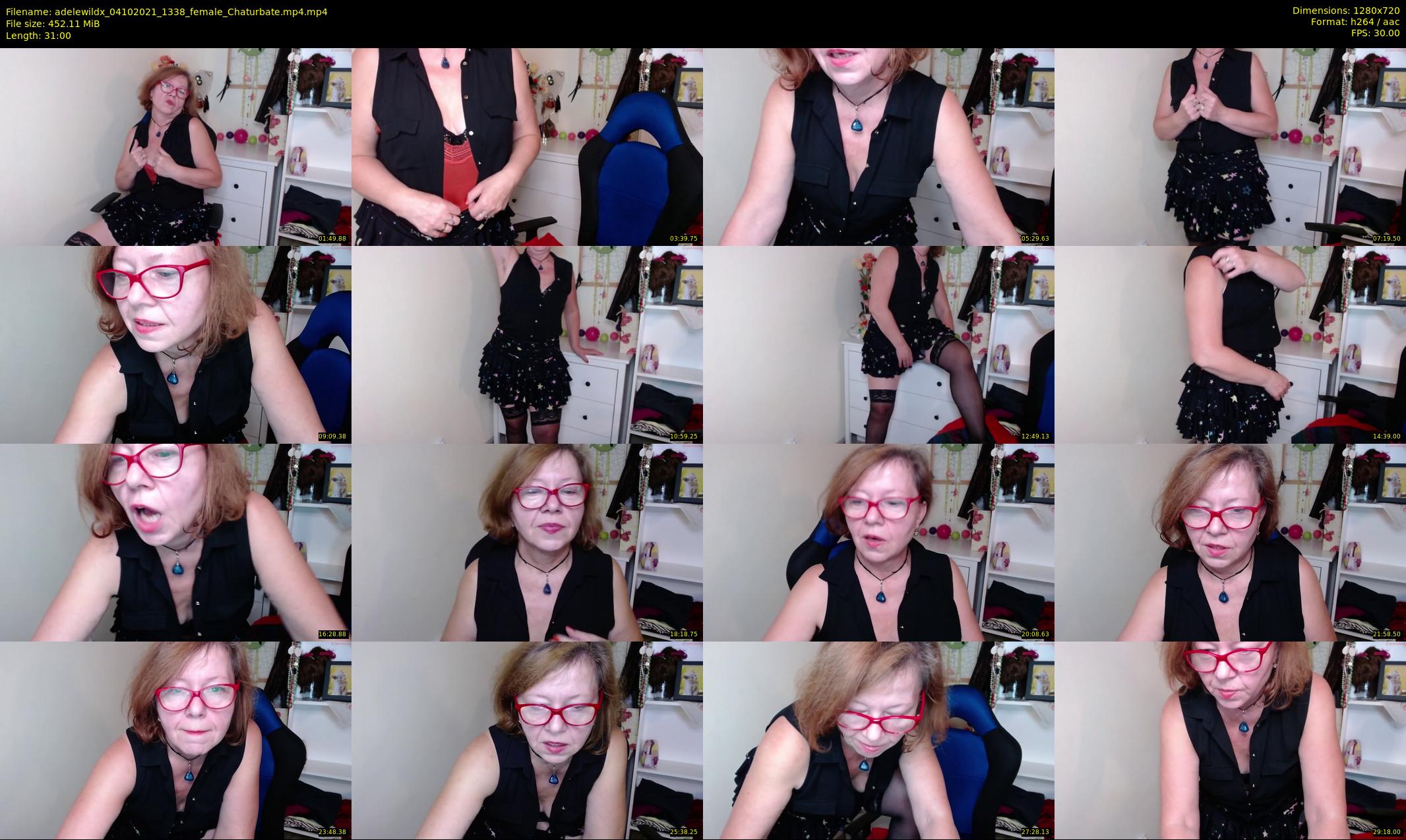 adelewildx — 31 minute Chaturbate female cam show recording, 720p, Oct 4, 2021
