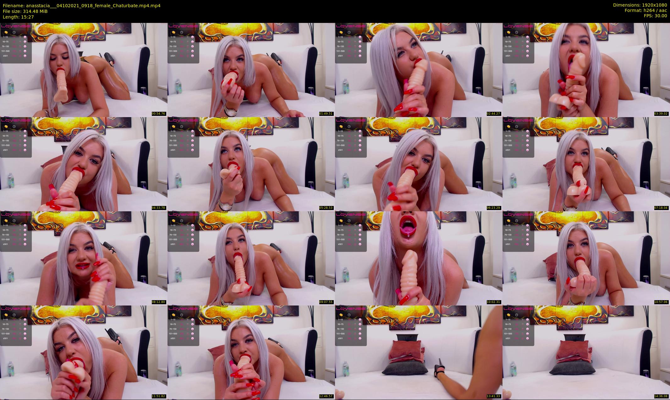 anasstacia__ — 16 minute Chaturbate female cam show recording, 1080p, Oct 4, 2021