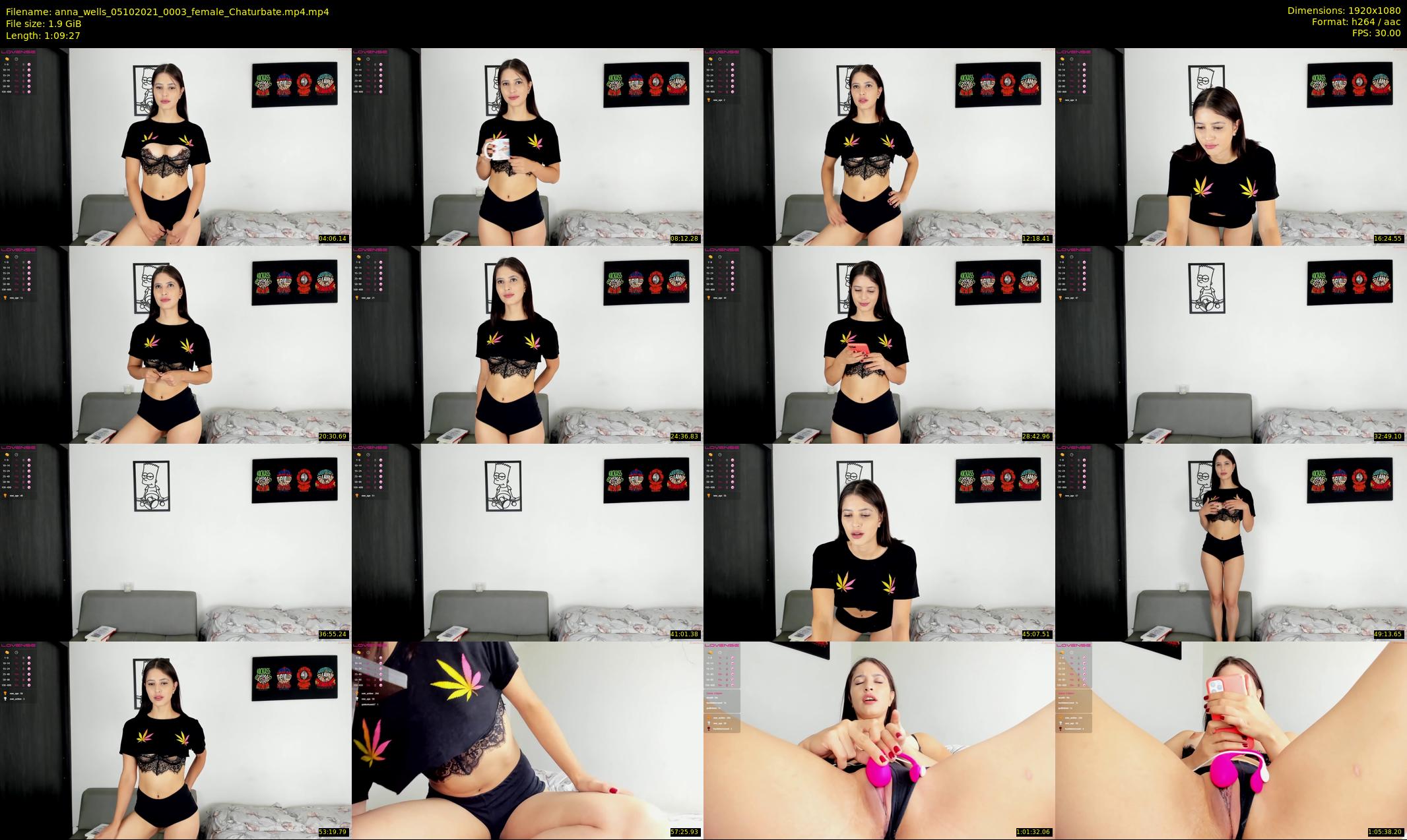 anna_wells — 70 minute Chaturbate female cam show recording, 1080p, Oct 5, 2021