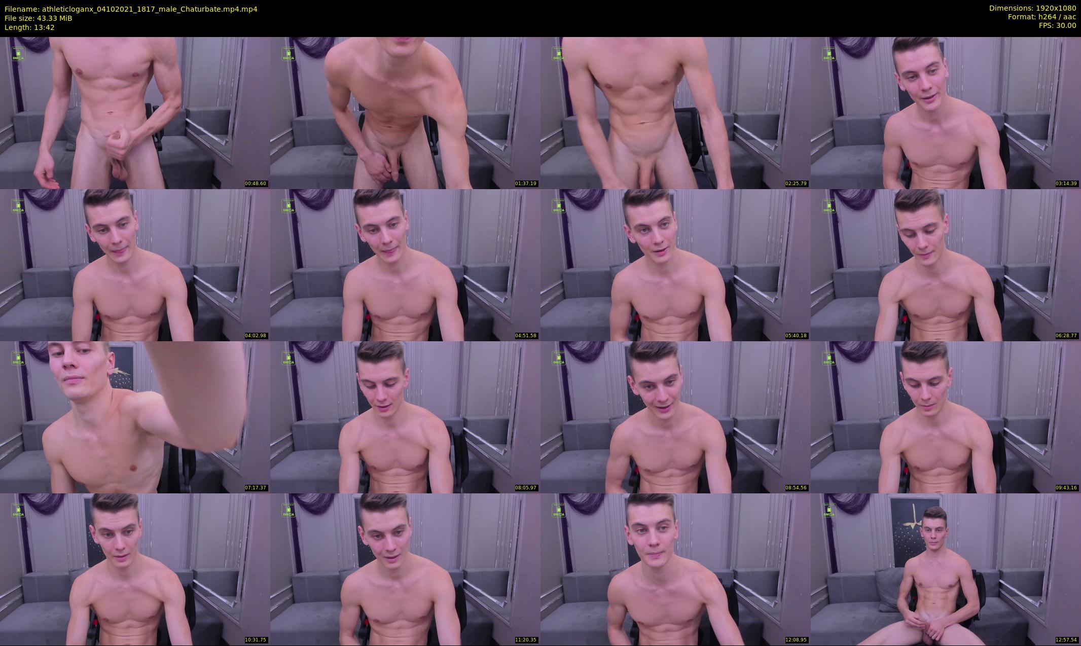 athleticloganx — 14 minute Chaturbate male cam show recording, 1080p, Oct 4, 2021