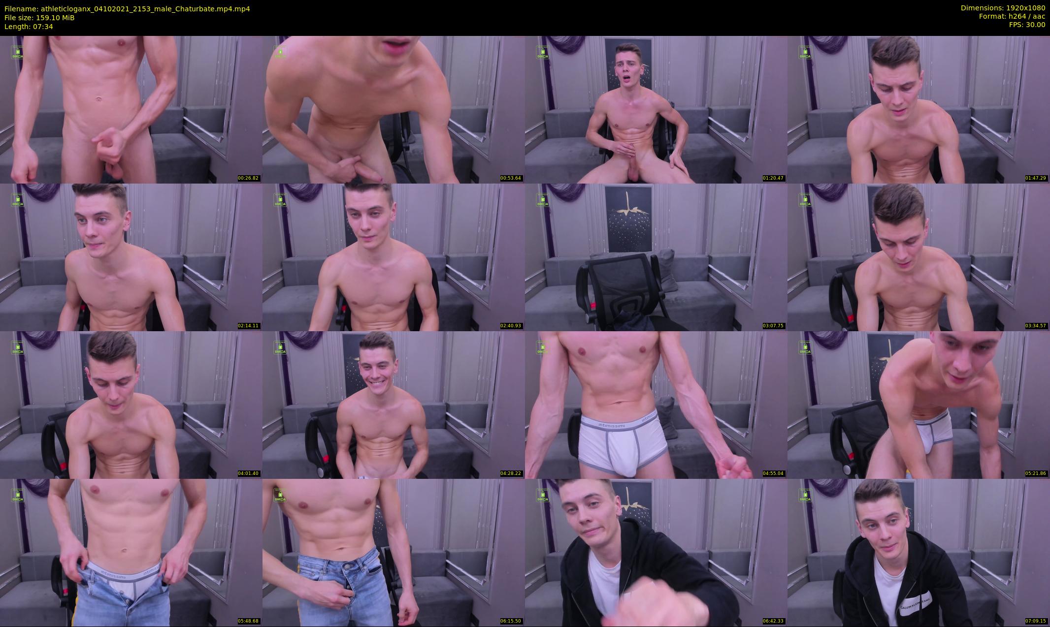athleticloganx — 8 minute Chaturbate male cam show recording, 1080p, Oct 4, 2021