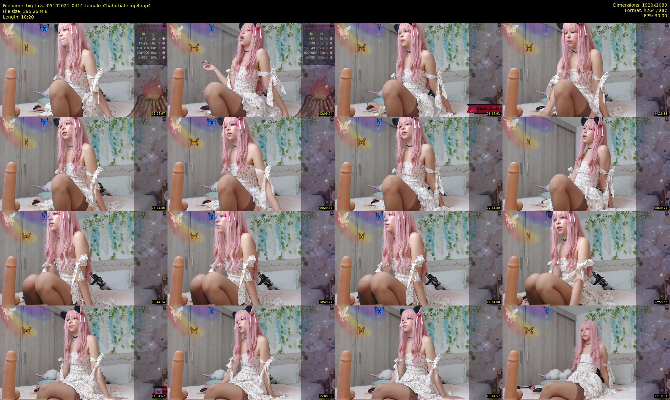 big_lava — 19 minute Chaturbate female cam show recording, 1080p, Oct 5, 2021