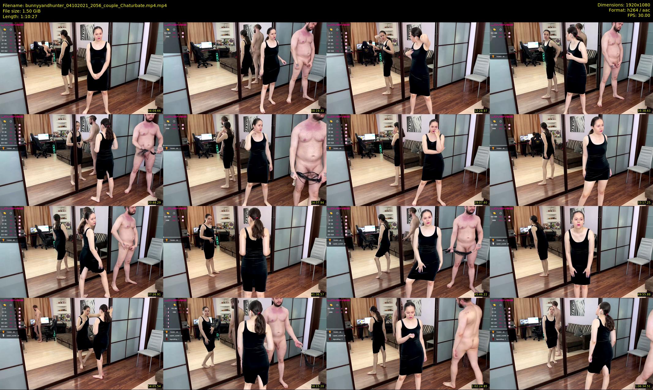 bunnyyandhunter — 71 minute Chaturbate couple cam show recording, 1080p, Oct 4, 2021