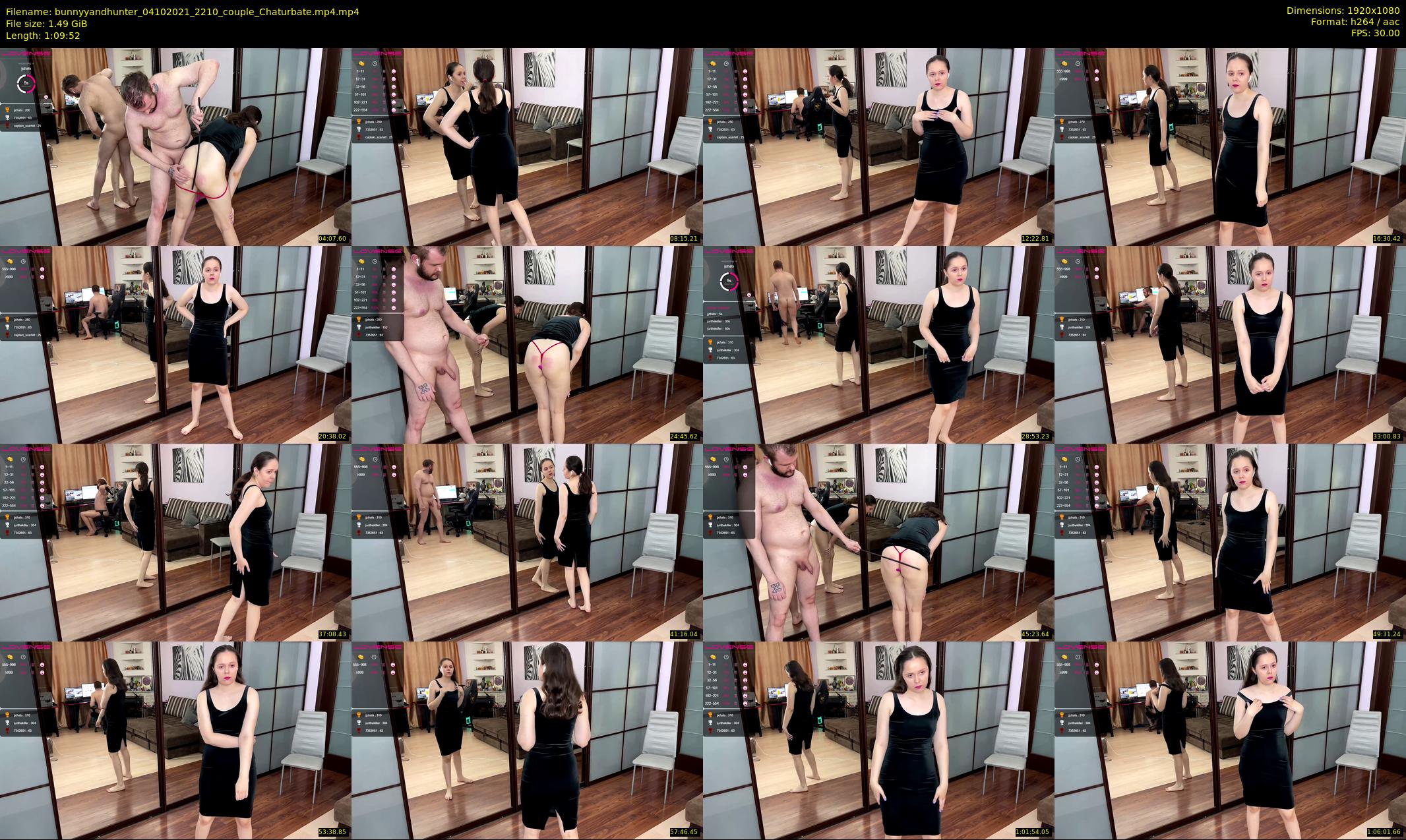 bunnyyandhunter — 70 minute Chaturbate couple cam show recording, 1080p, Oct 4, 2021