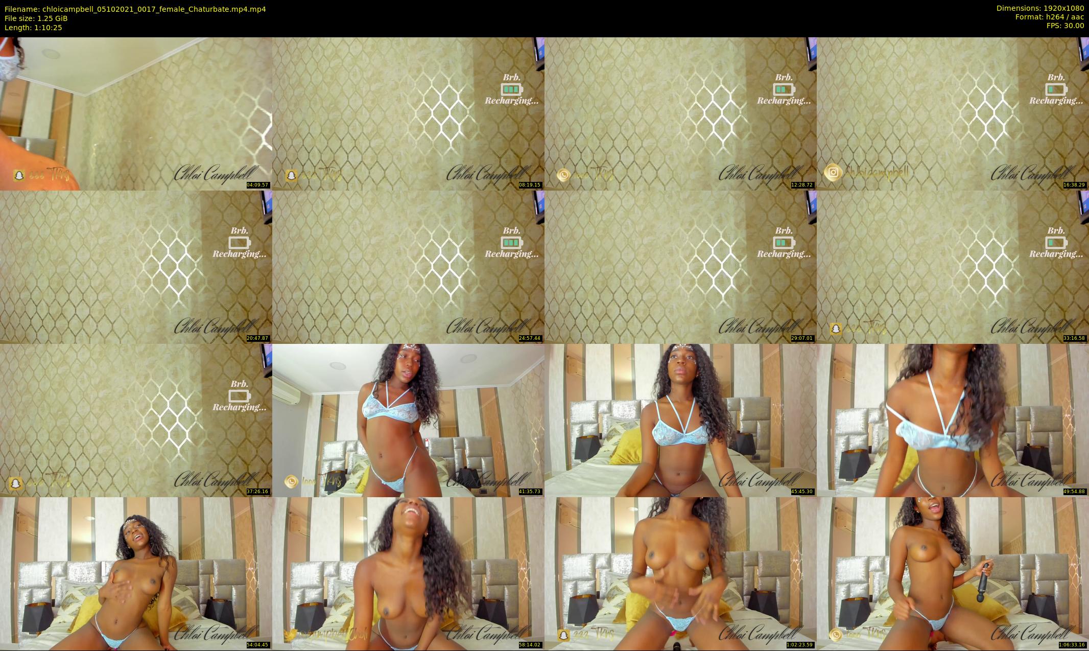 chloicampbell — 71 minute Chaturbate female cam show recording, 1080p, Oct 5, 2021