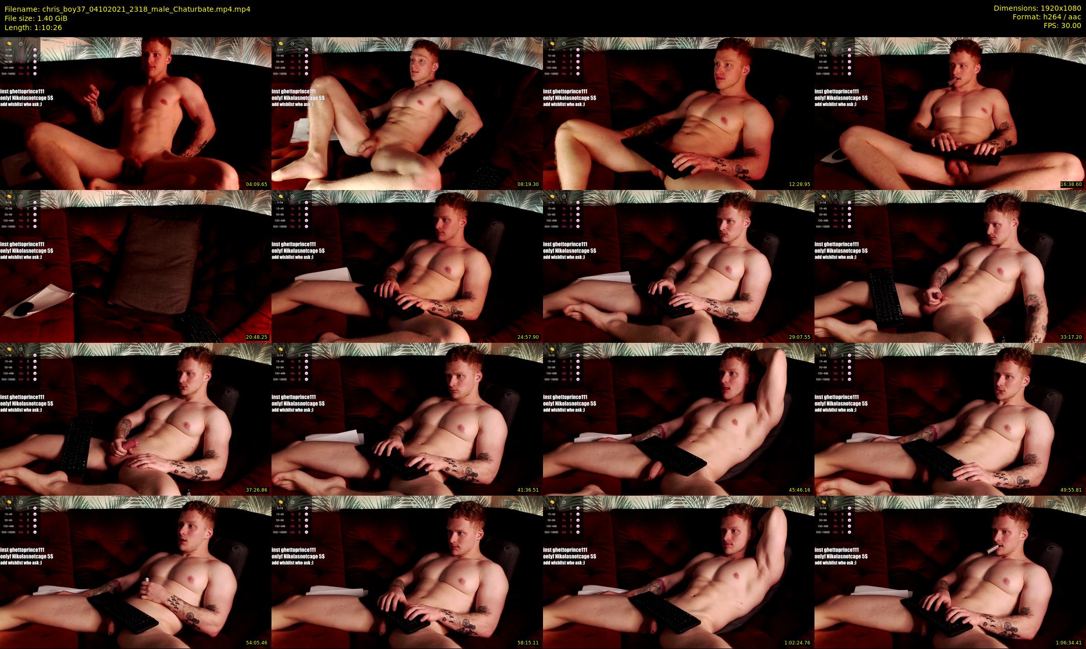 chris_boy37 — 71 minute Chaturbate male cam show recording, 1080p, Oct 4, 2021