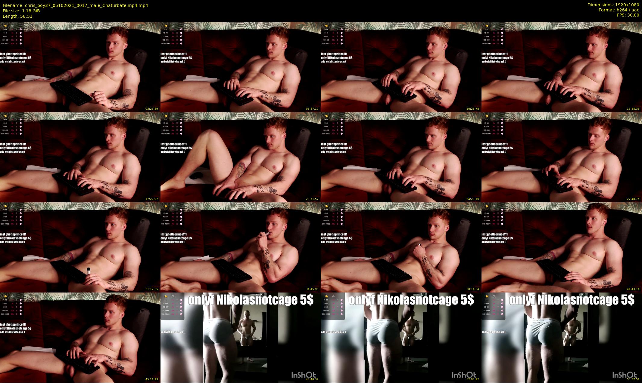 chris_boy37 — 59 minute Chaturbate male cam show recording, 1080p, Oct 5, 2021
