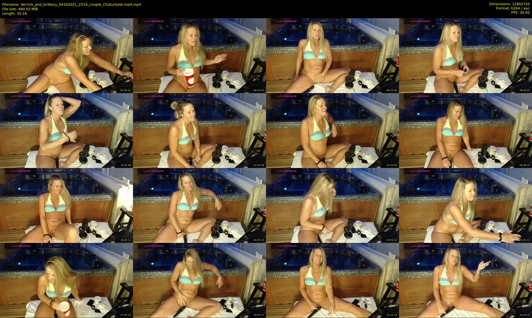 derrick_and_brittany — 36 minute Chaturbate couple cam show recording, 720p, Oct 4, 2021