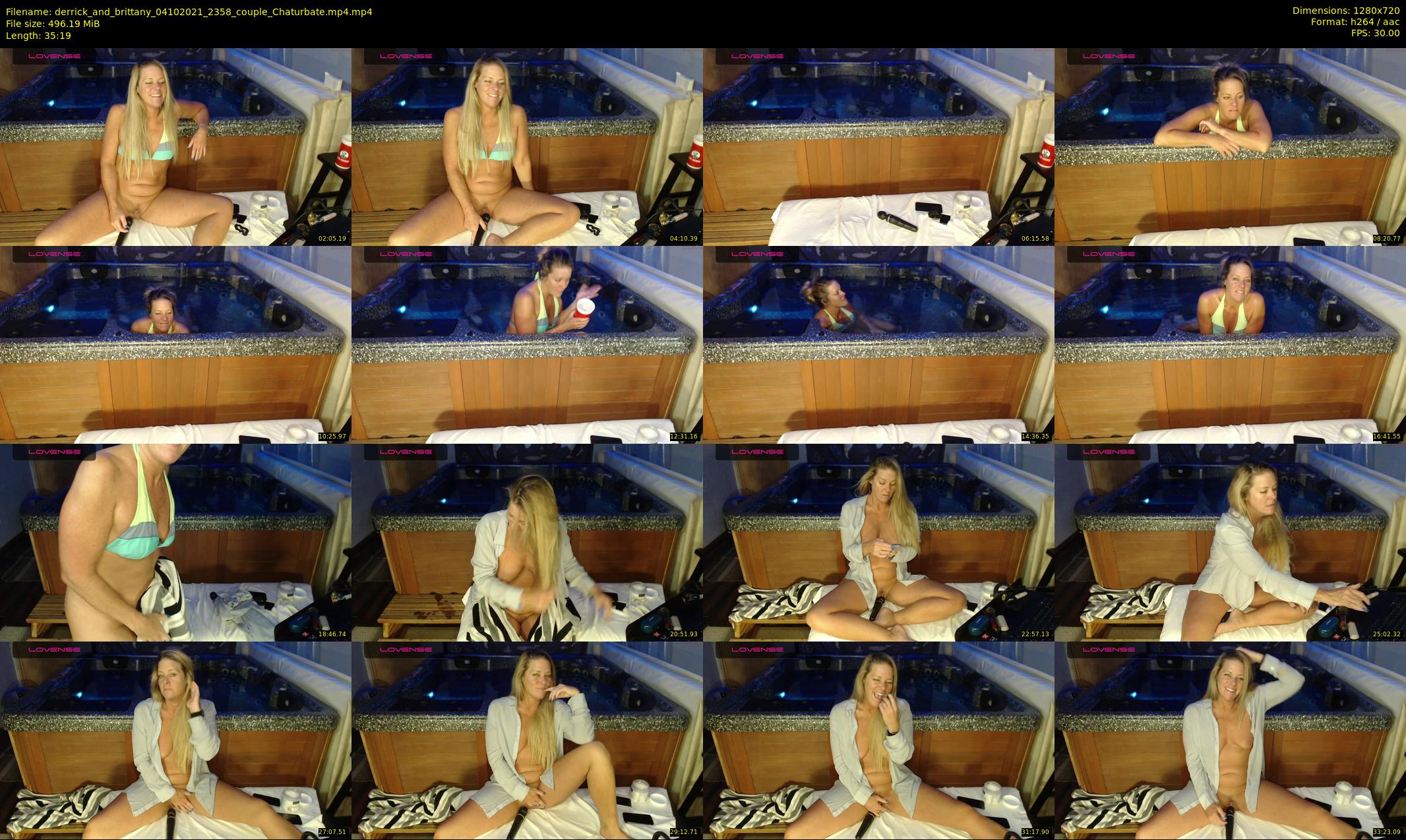 derrick_and_brittany — 36 minute Chaturbate couple cam show recording, 720p, Oct 4, 2021
