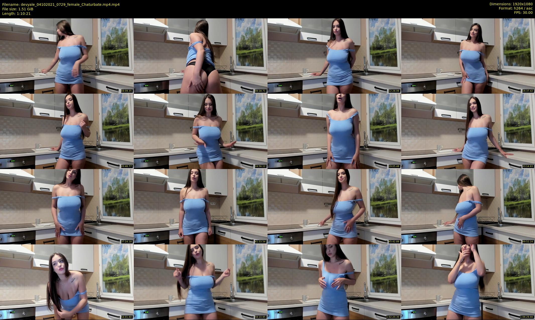 devyale — 71 minute Chaturbate female cam show recording, 1080p, Oct 4, 2021