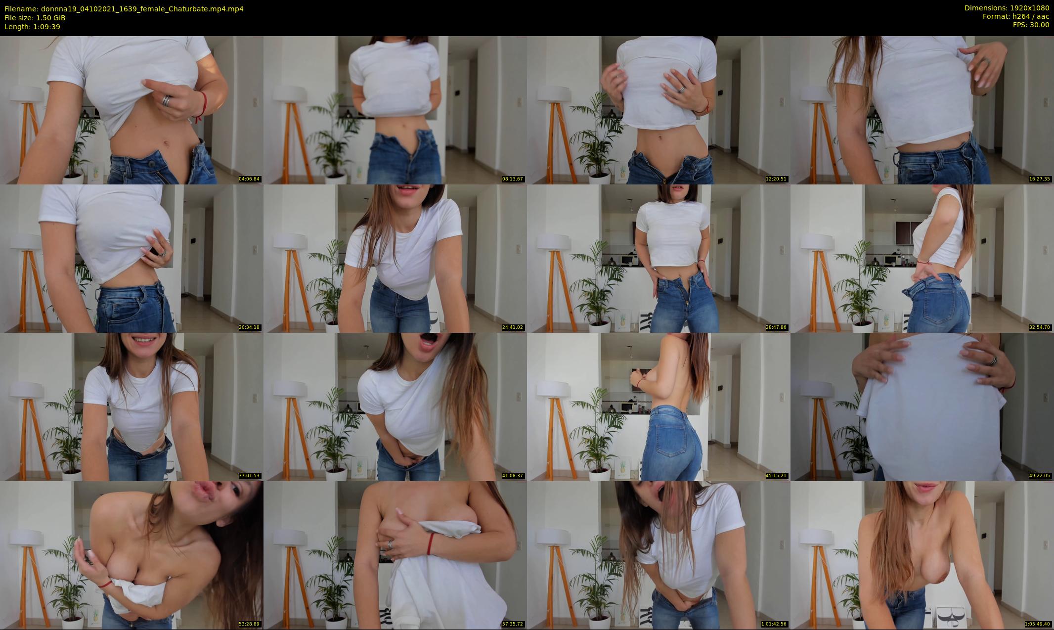 donnna19 — 70 minute Chaturbate female cam show recording, 1080p, Oct 4, 2021