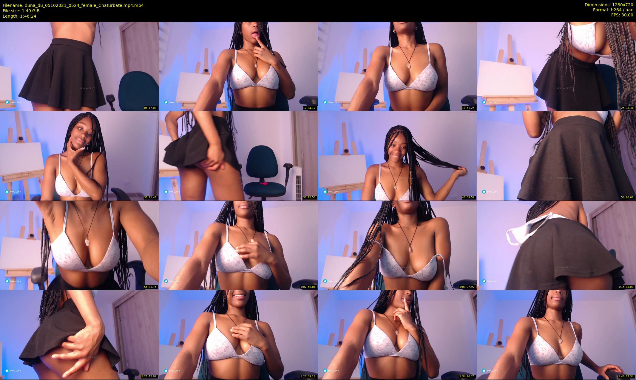 duna_du — 107 minute Chaturbate female cam show recording, 720p, Oct 5, 2021