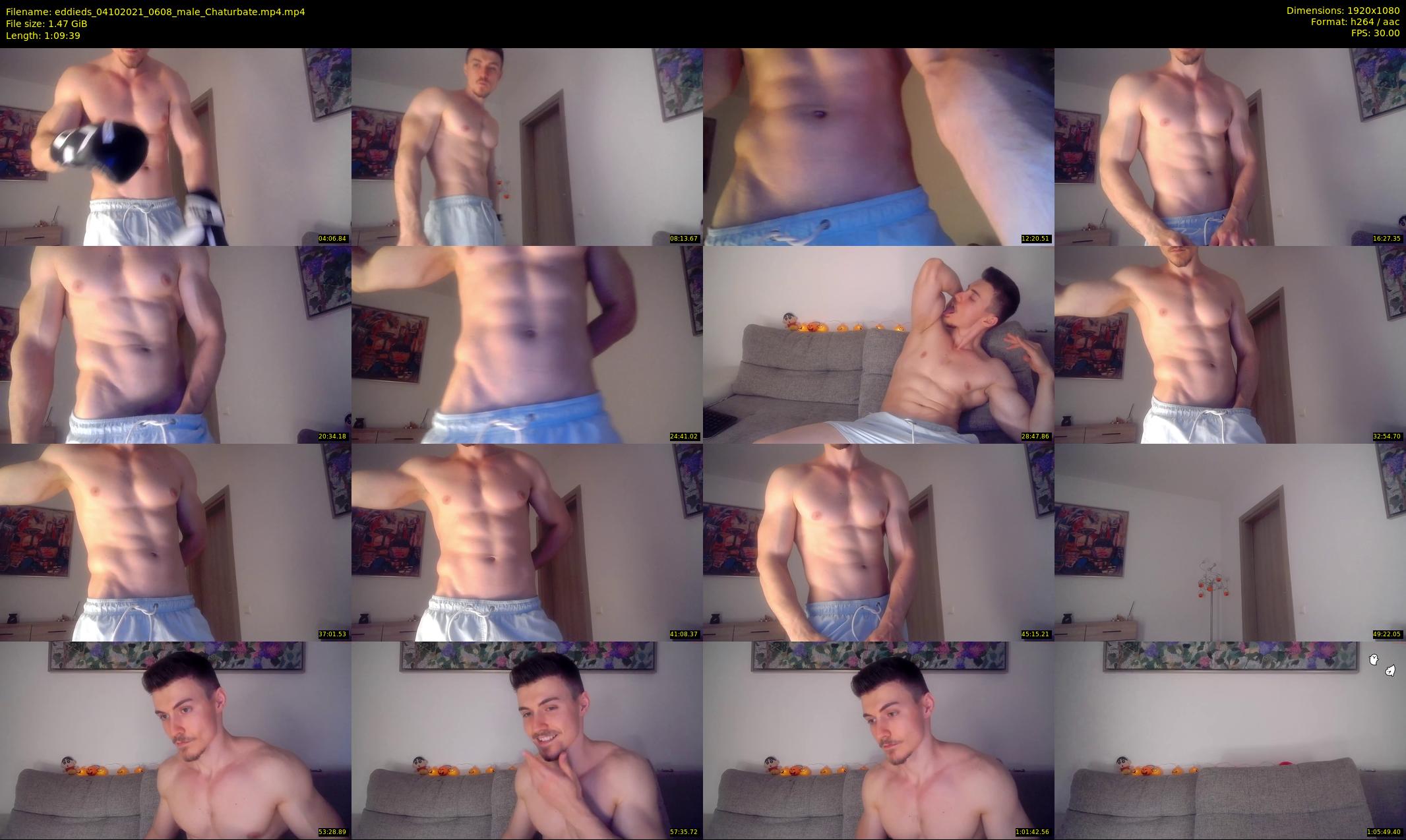 eddieds — 70 minute Chaturbate male cam show recording, 1080p, Oct 4, 2021