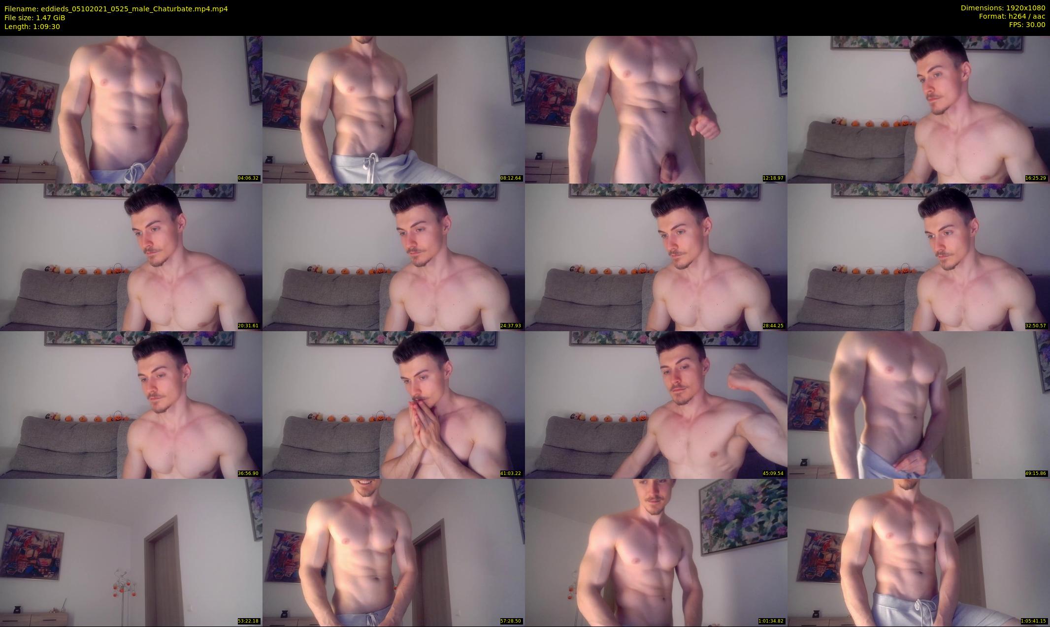 eddieds — 70 minute Chaturbate male cam show recording, 1080p, Oct 5, 2021
