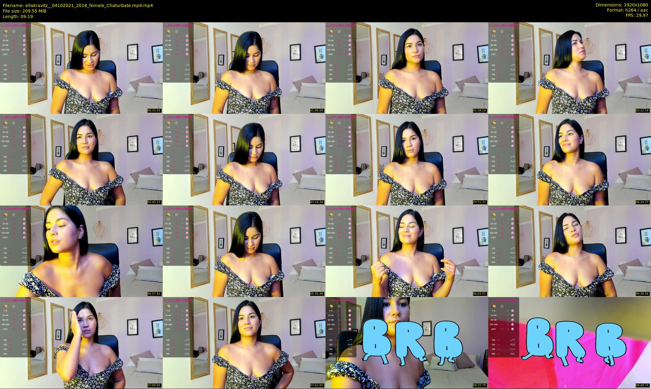 ellakravitz_ — 10 minute Chaturbate female cam show recording, 1080p, Oct 4, 2021
