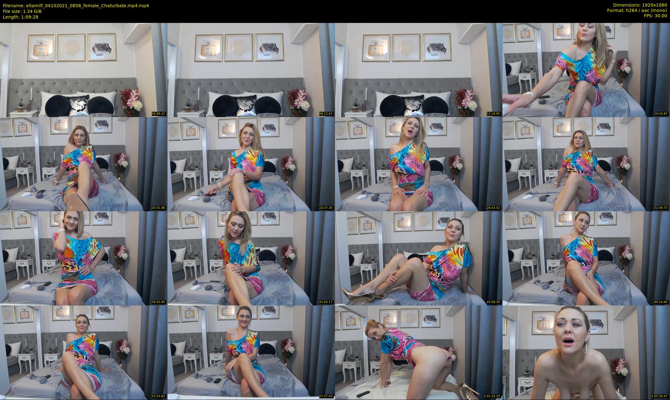ellamilf — 70 minute Chaturbate female cam show recording, 1080p, Oct 4, 2021
