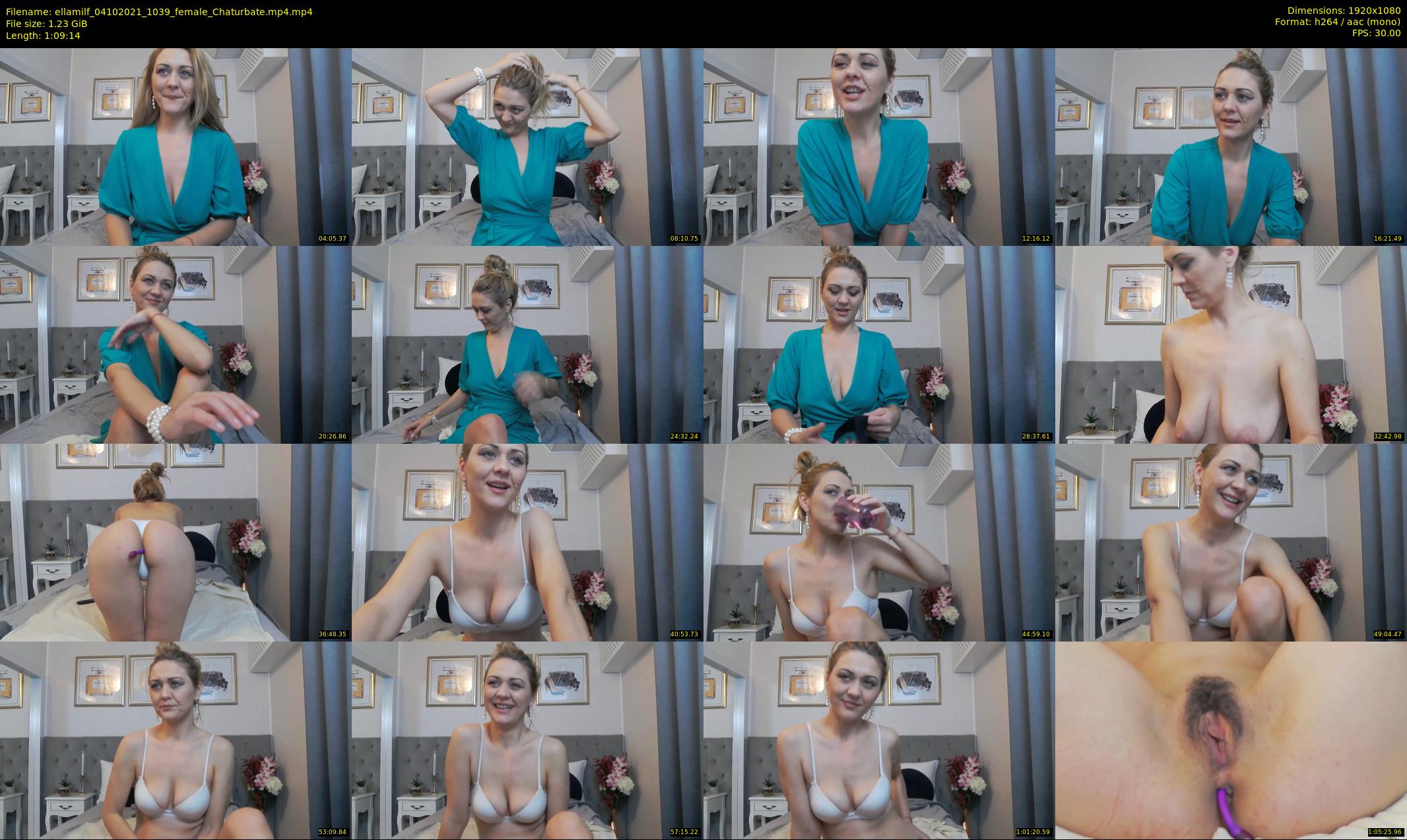 ellamilf — 70 minute Chaturbate female cam show recording, 1080p, Oct 4, 2021