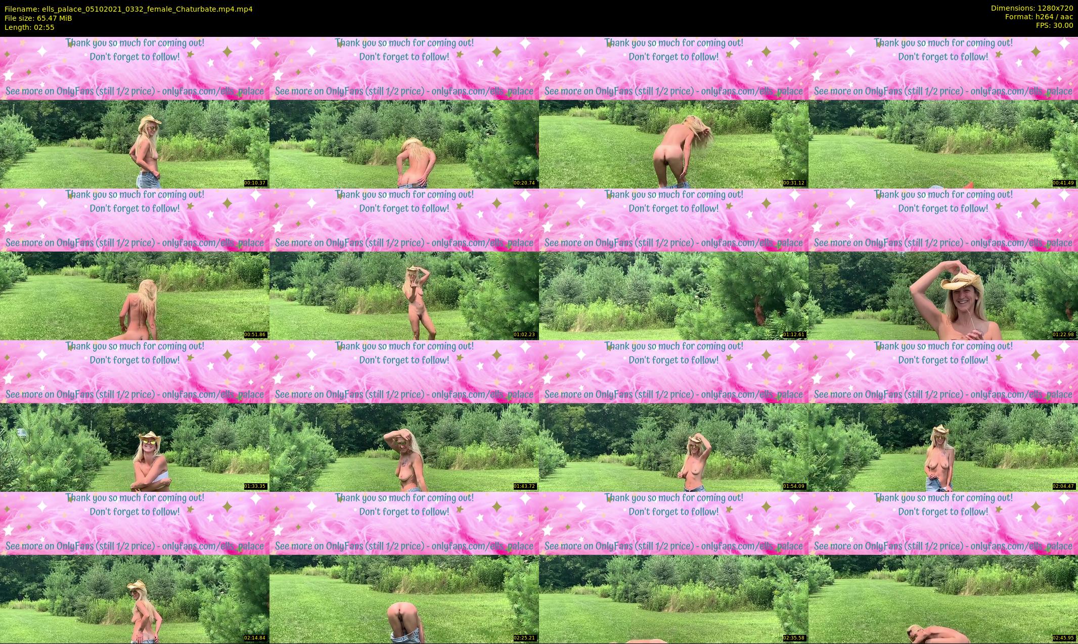 ells_palace — 3 minute Chaturbate female cam show recording, 720p, Oct 5, 2021