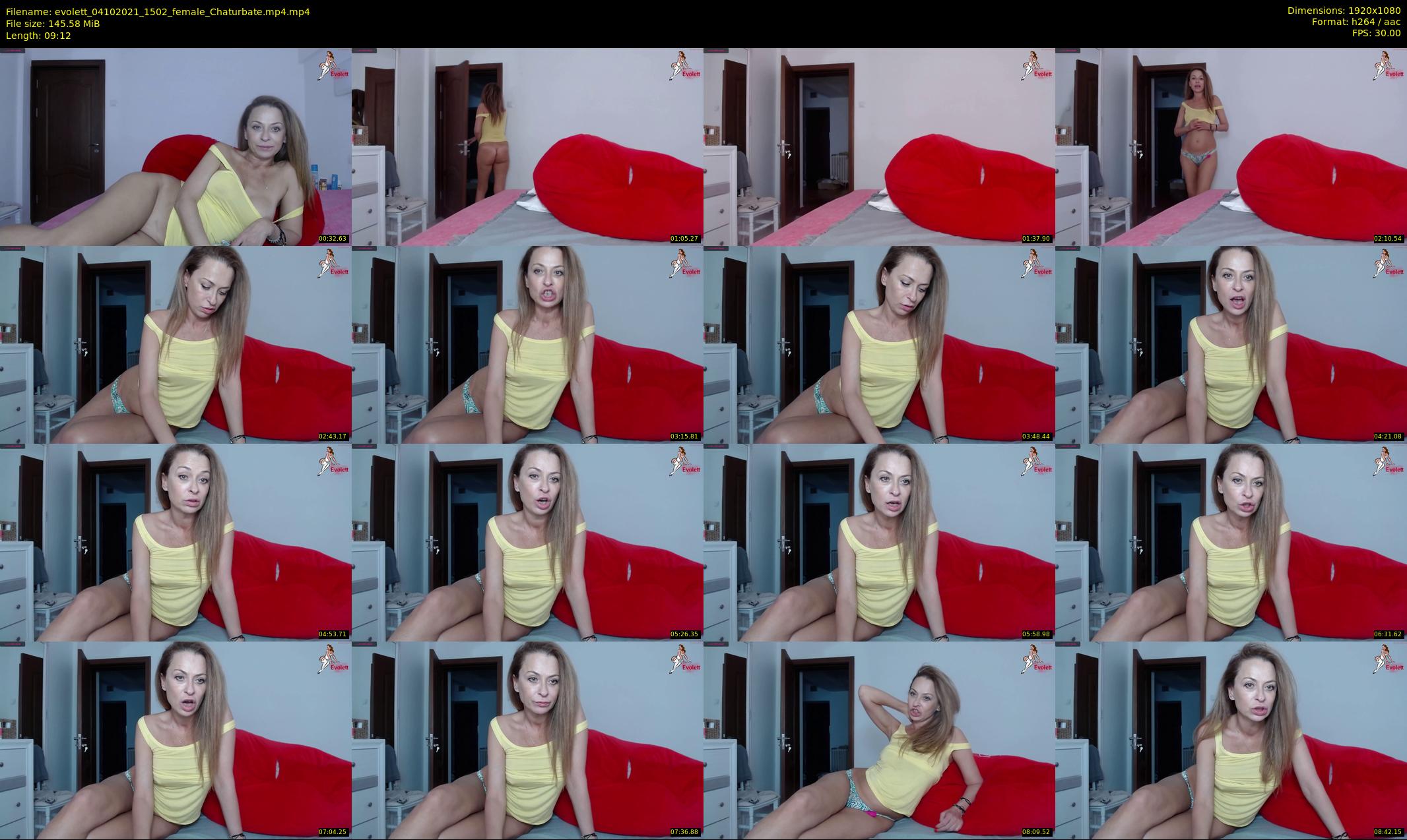 evolett — 10 minute Chaturbate female cam show recording, 1080p, Oct 4, 2021