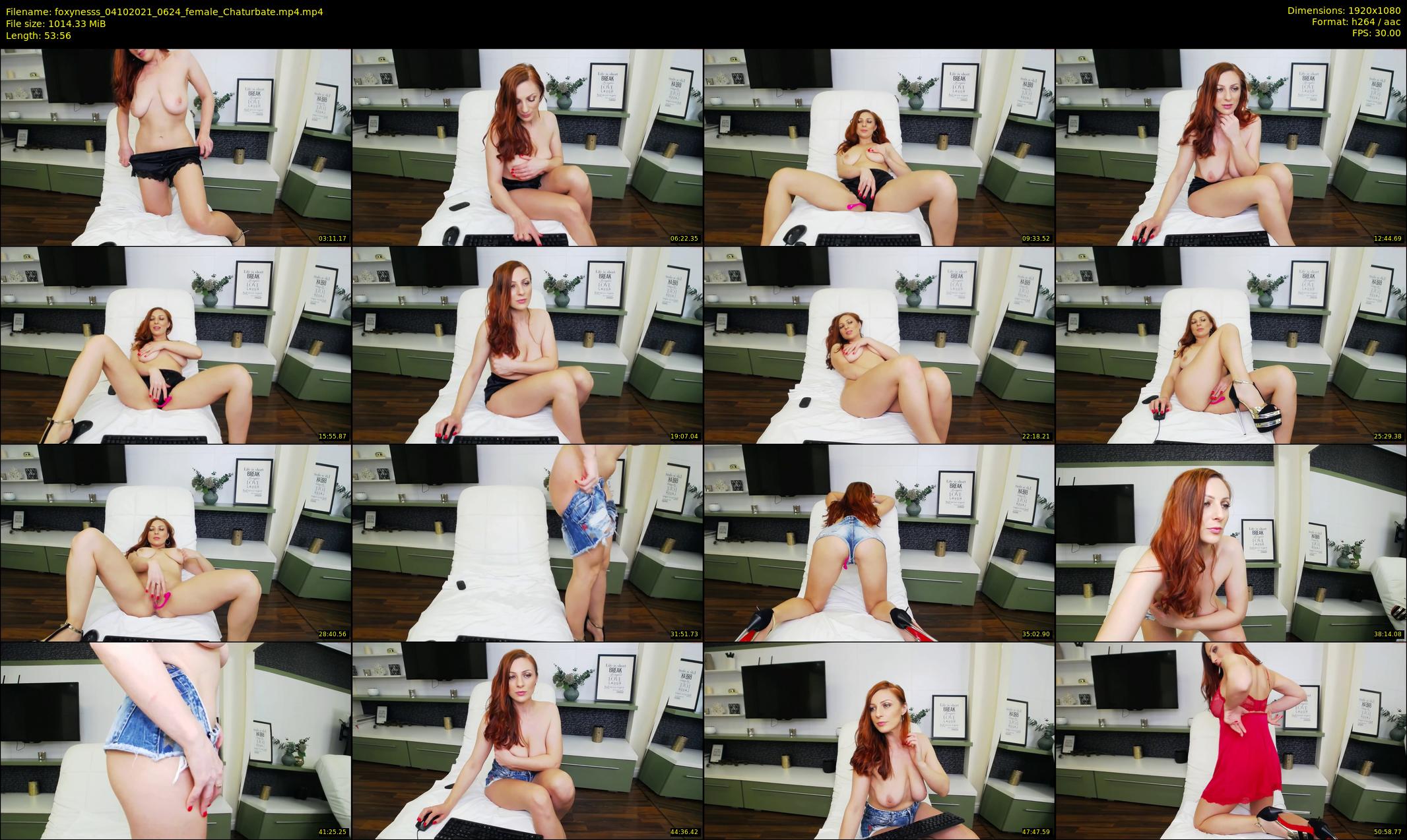 foxynesss — 54 minute Chaturbate female cam show recording, 1080p, Oct 4, 2021