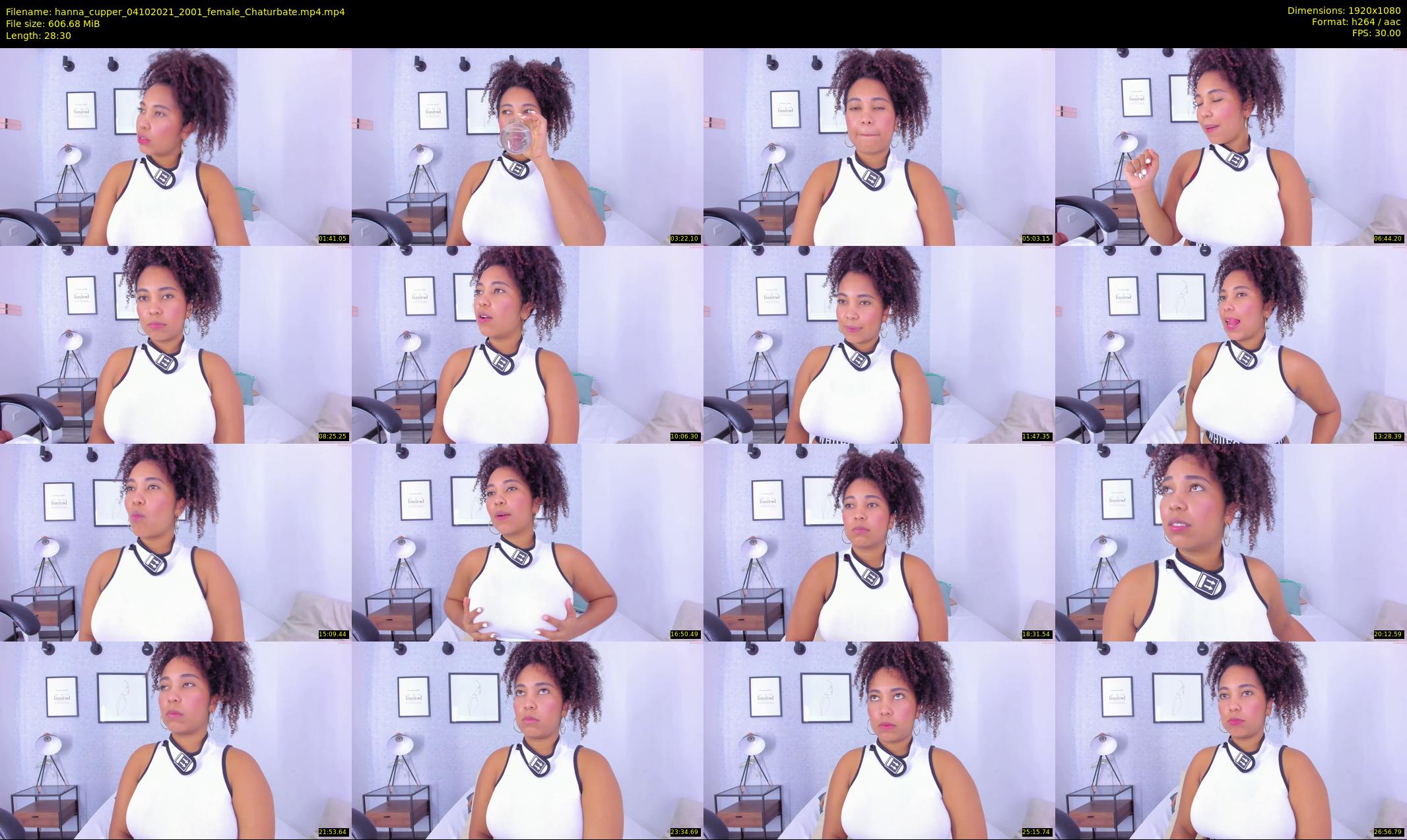 hanna_cupper — 29 minute Chaturbate female cam show recording, 1080p, Oct 4, 2021