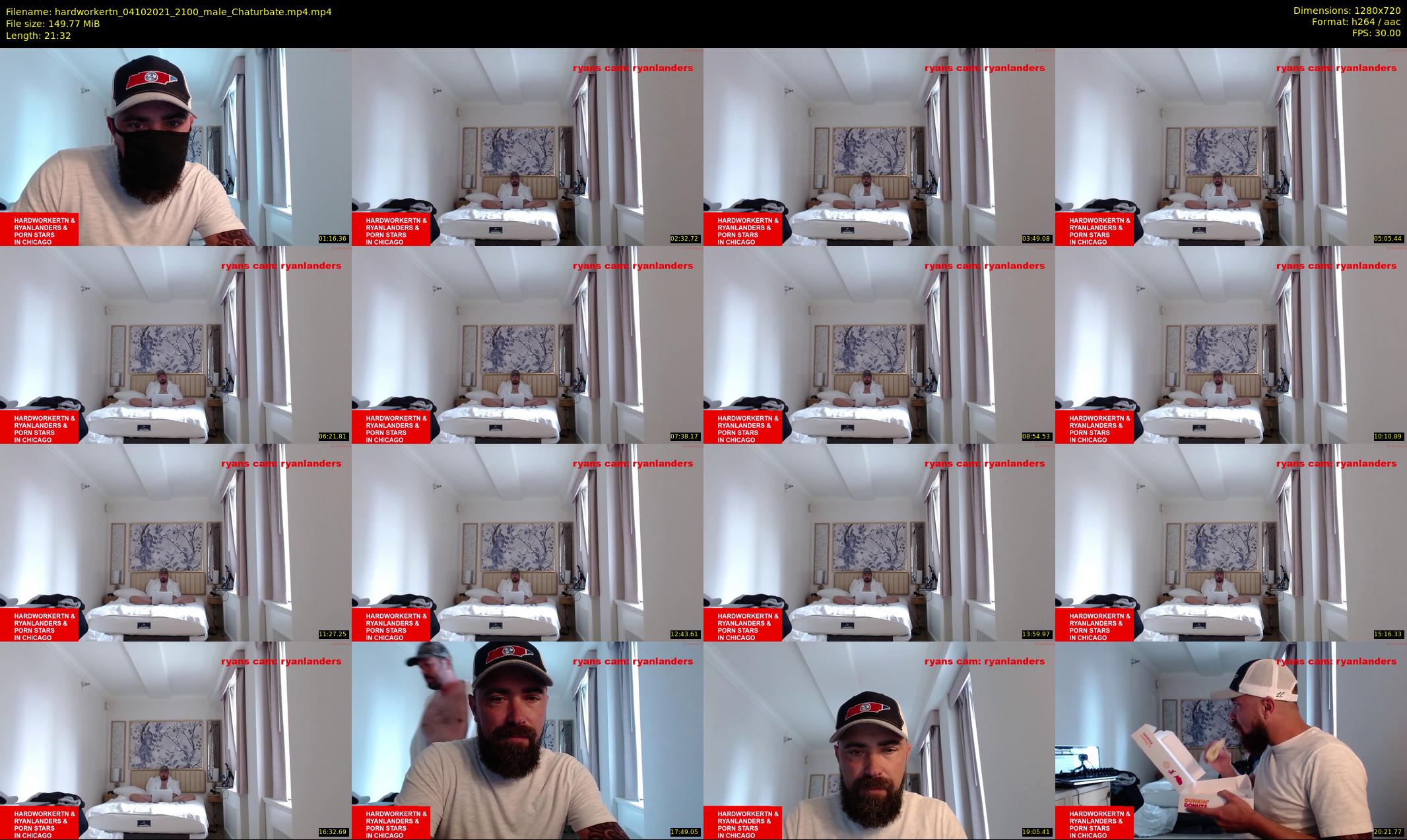 hardworkertn — 22 minute Chaturbate male cam show recording, 720p, Oct 4, 2021