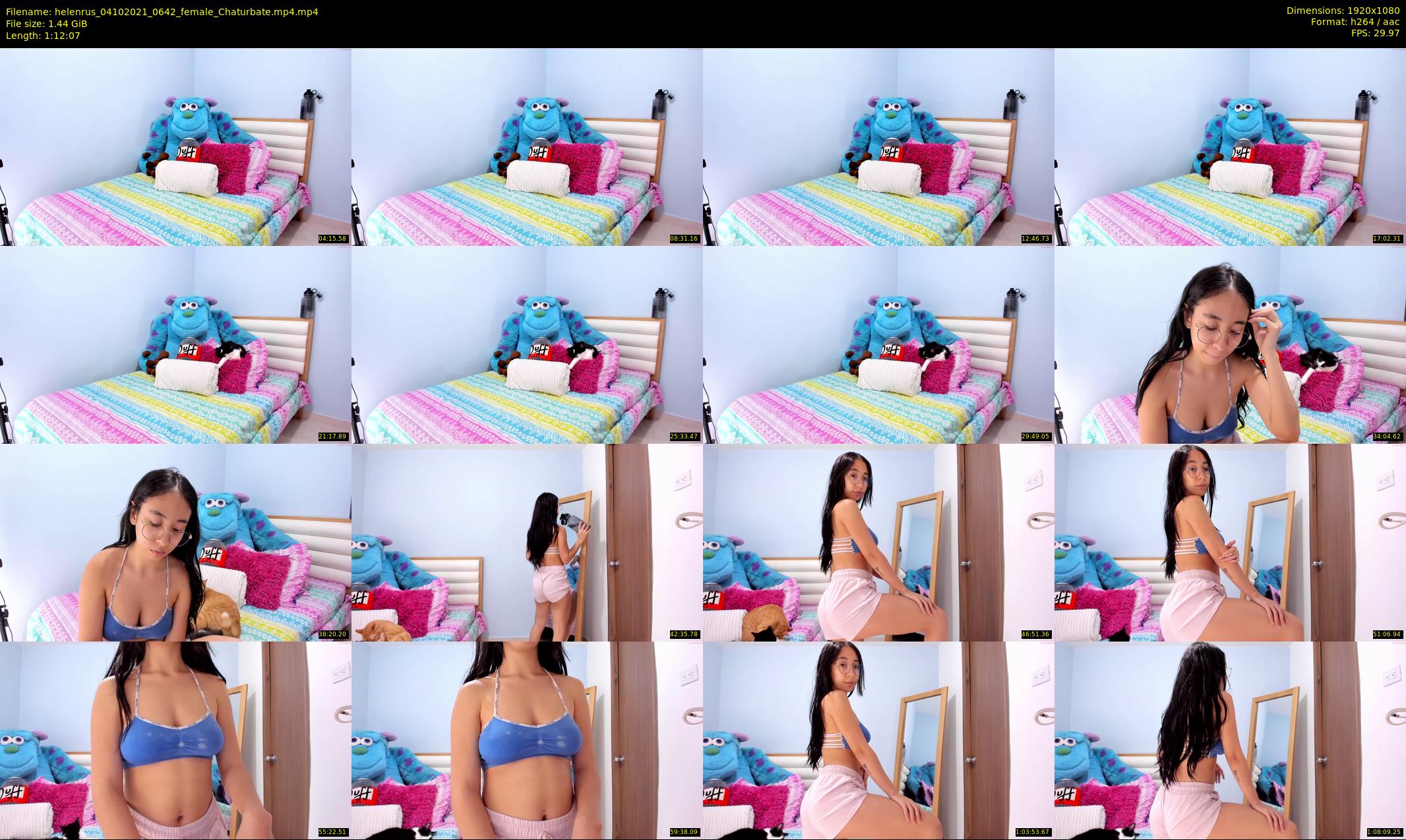 helenrus — 73 minute Chaturbate female cam show recording, 1080p, Oct 4, 2021