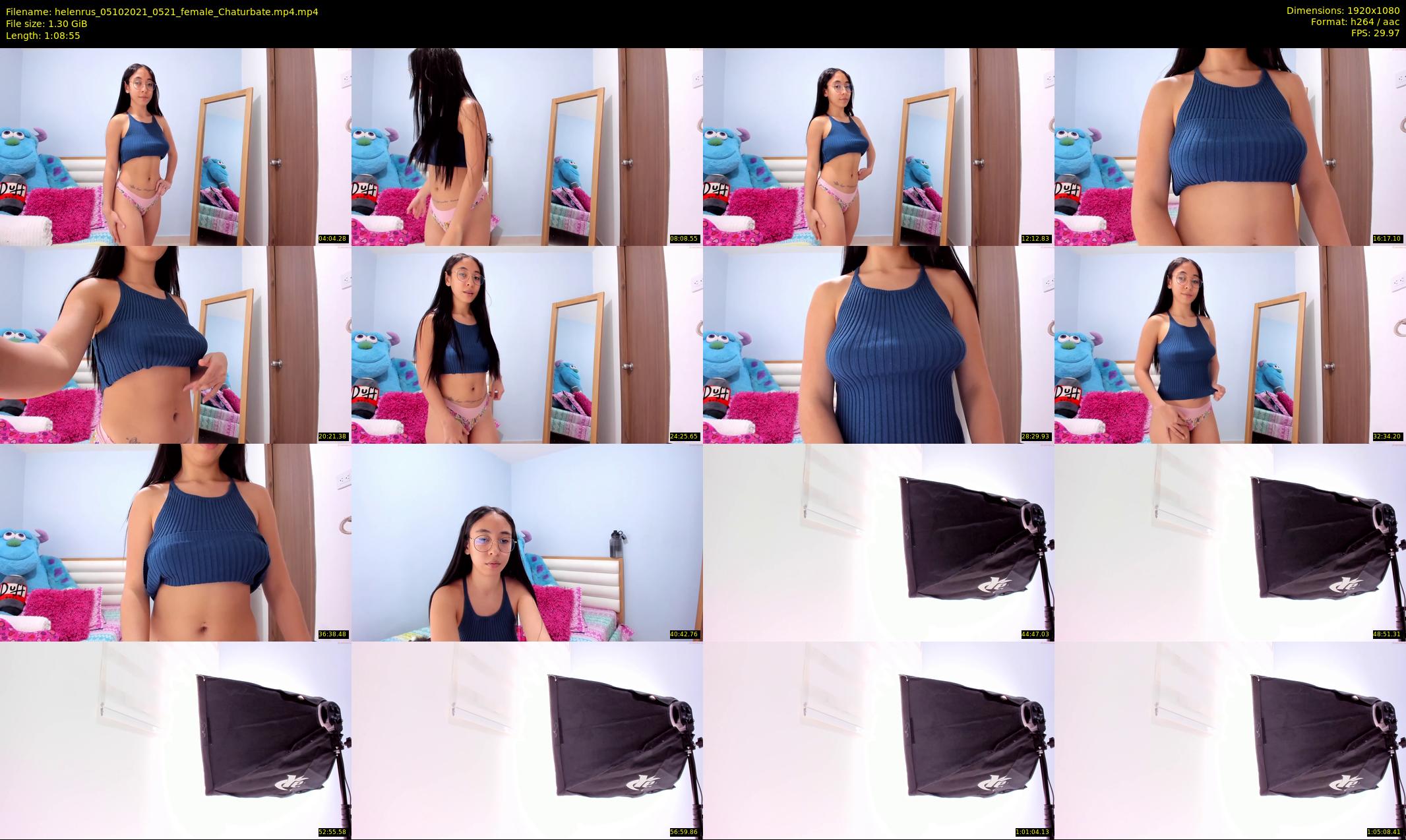 helenrus — 69 minute Chaturbate female cam show recording, 1080p, Oct 5, 2021