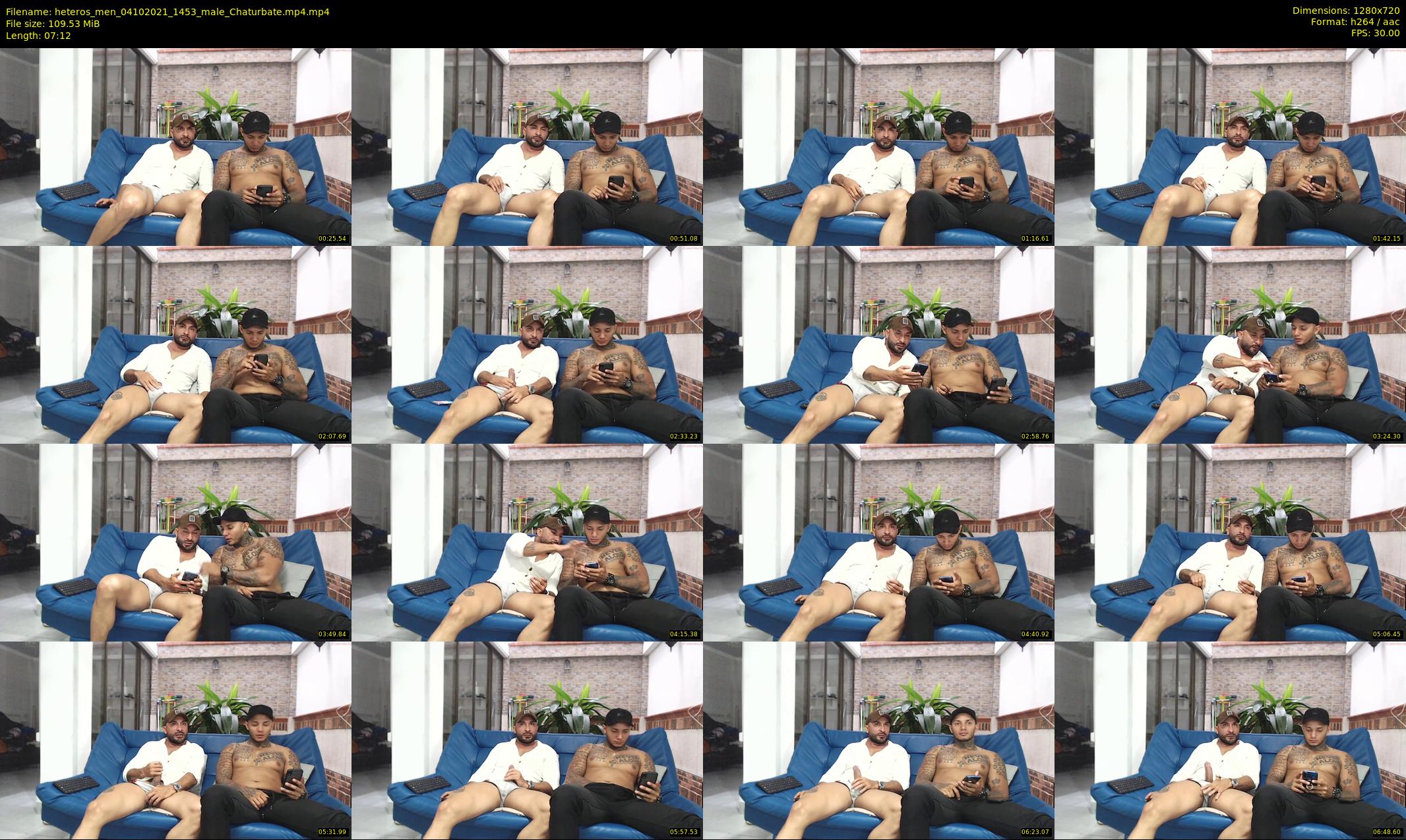 heteros_men — 8 minute Chaturbate male cam show recording, 720p, Oct 4, 2021