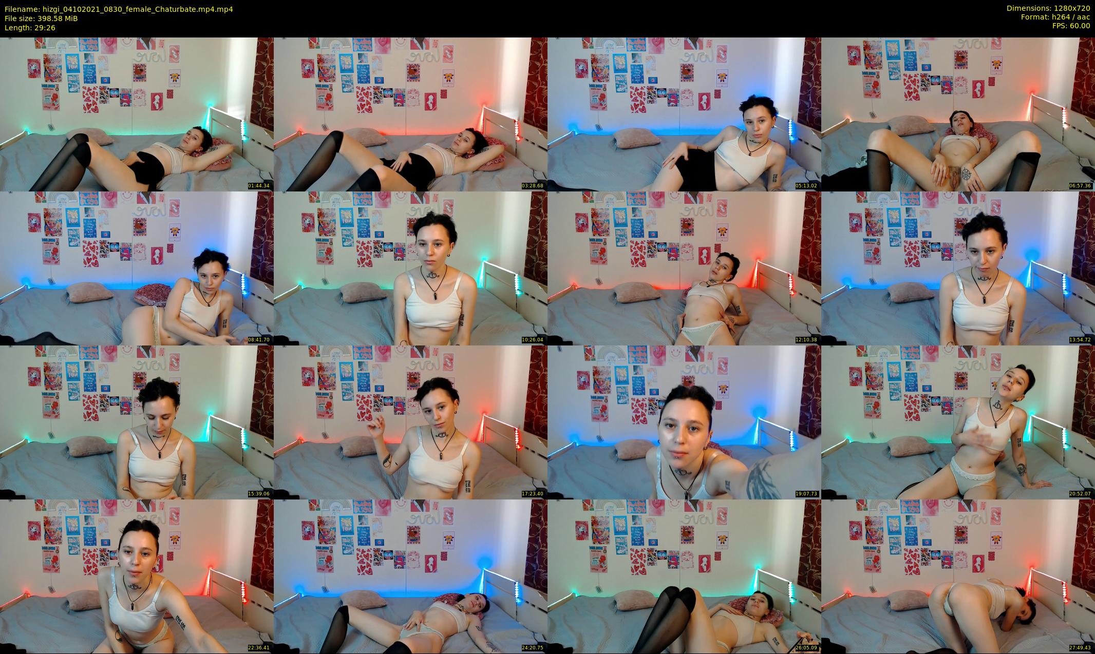 hizgi — 30 minute Chaturbate couple cam show recording, 720p, Oct 4, 2021
