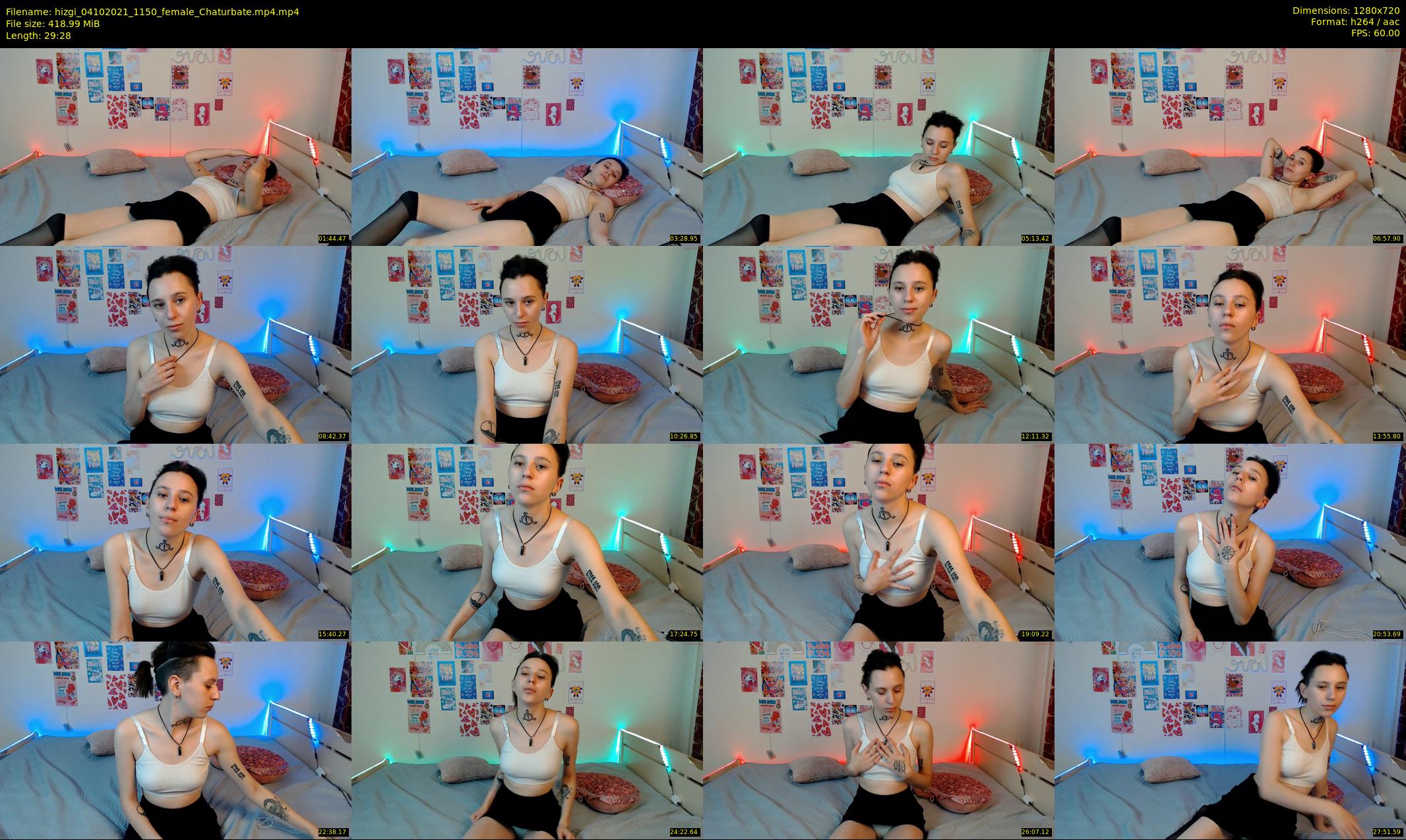 hizgi — 30 minute Chaturbate couple cam show recording, 720p, Oct 4, 2021