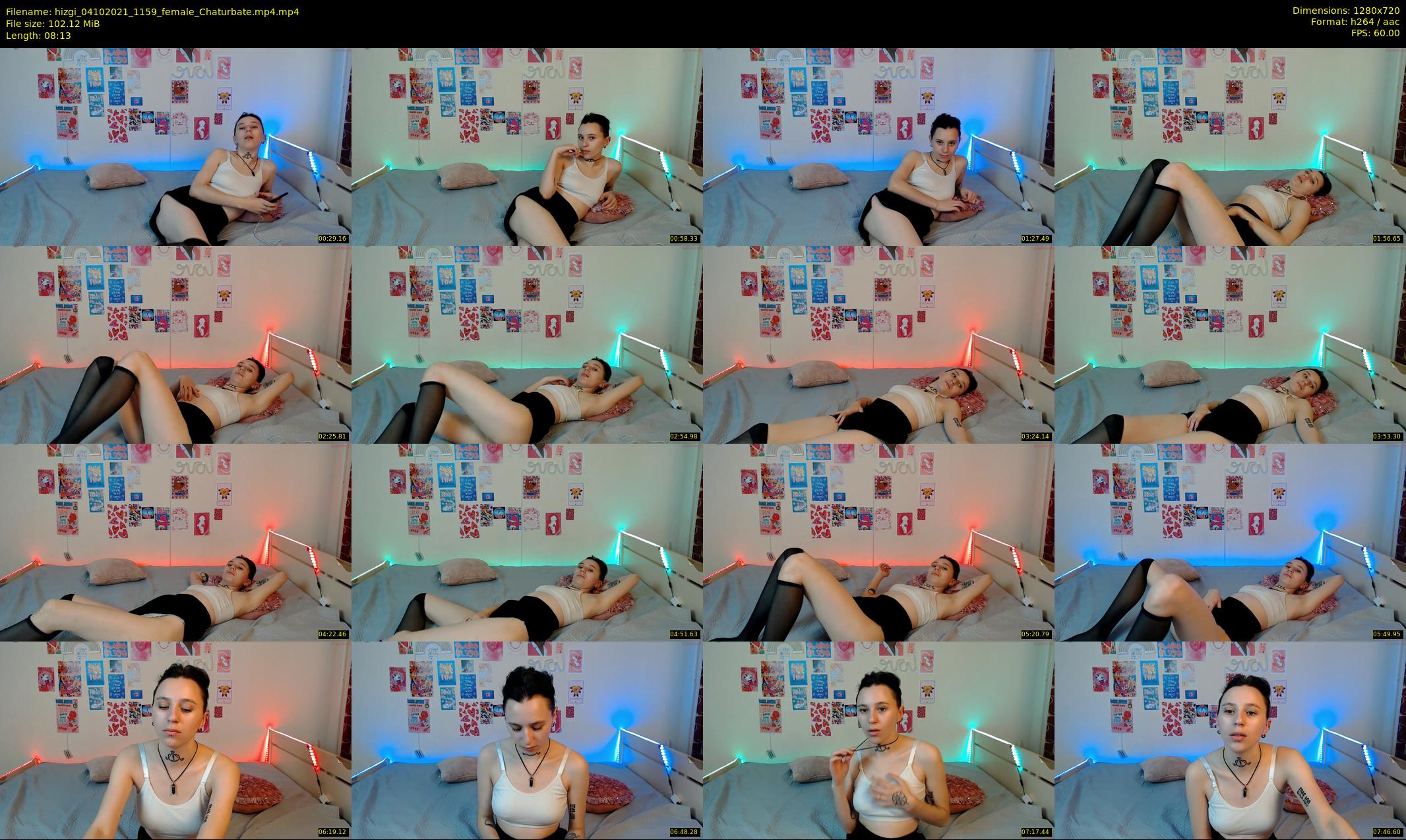 hizgi — 9 minute Chaturbate couple cam show recording, 720p, Oct 4, 2021