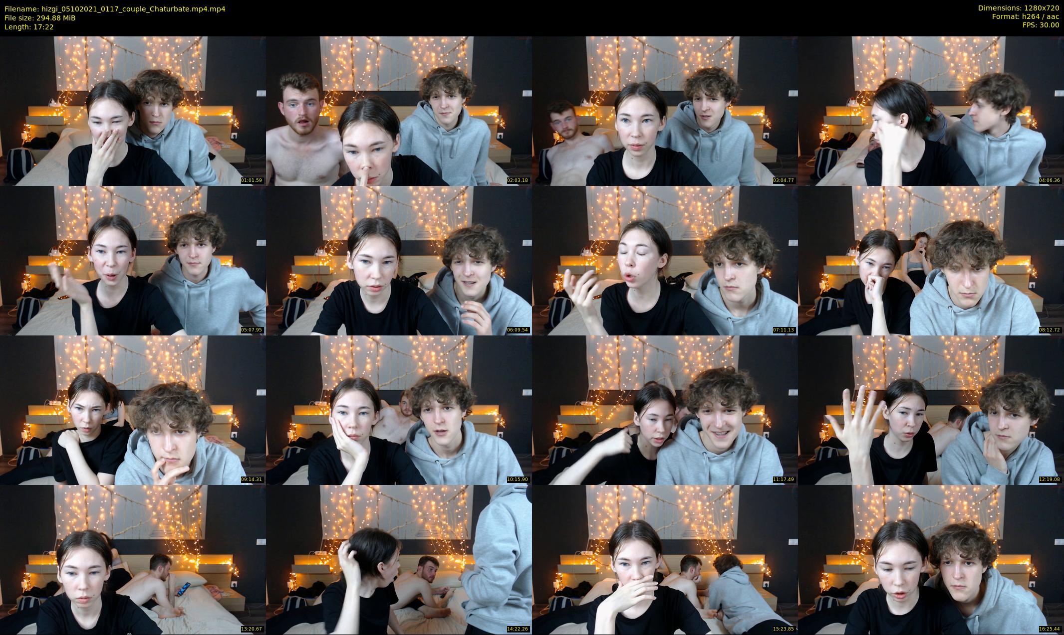 hizgi — 18 minute Chaturbate couple cam show recording, 720p, Oct 5, 2021
