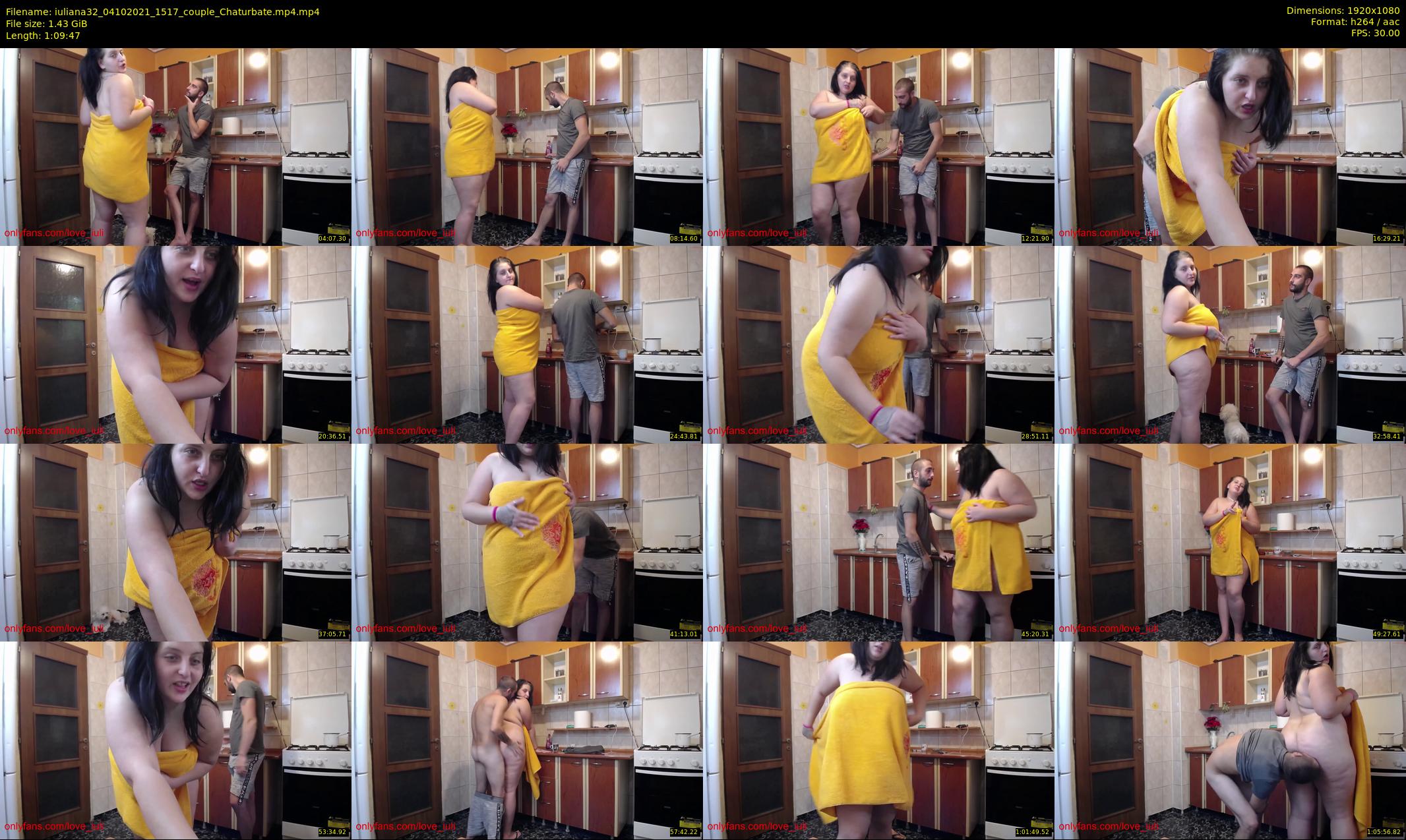 iuliana32 — 70 minute Chaturbate couple cam show recording, 1080p, Oct 4, 2021