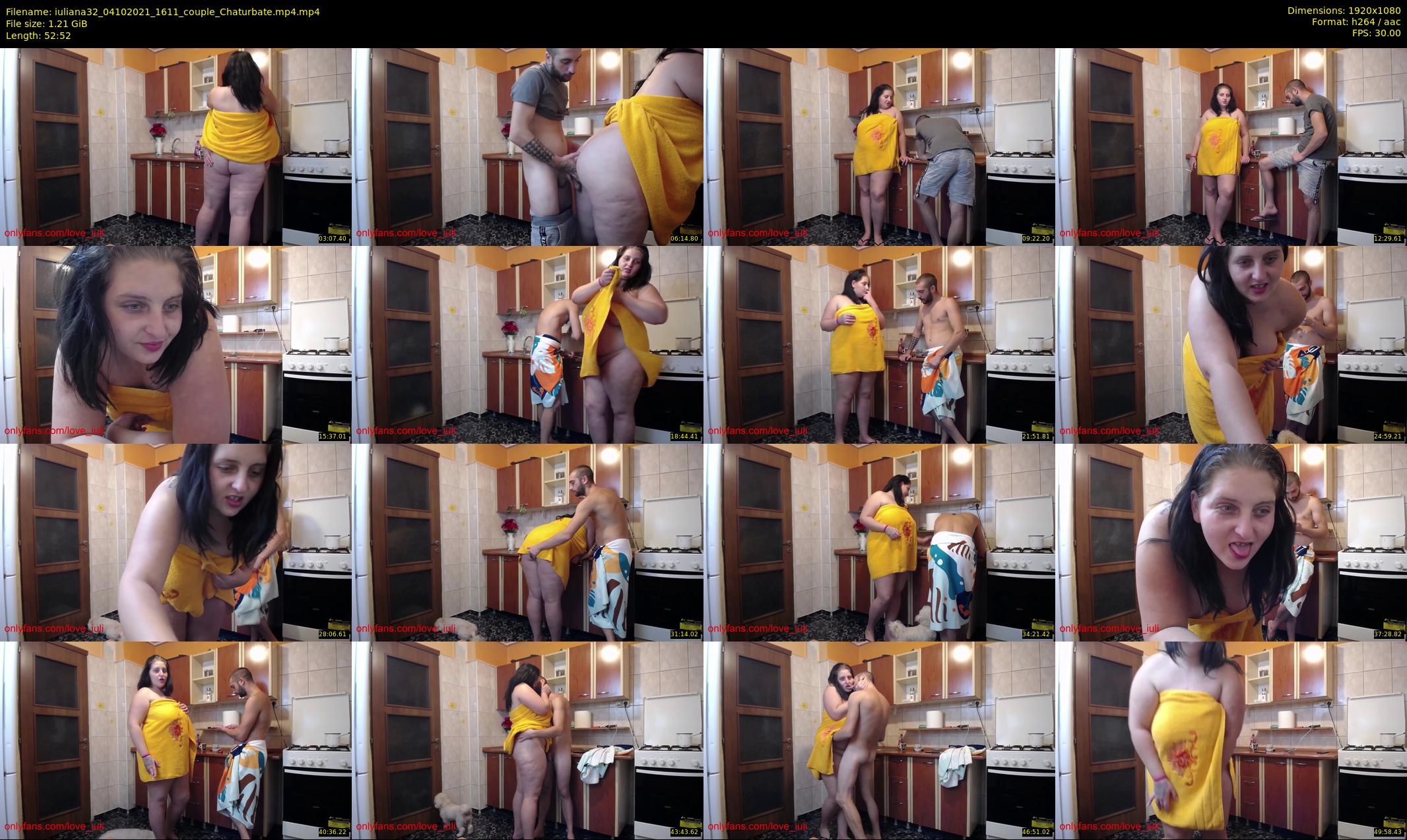 iuliana32 — 53 minute Chaturbate couple cam show recording, 1080p, Oct 4, 2021