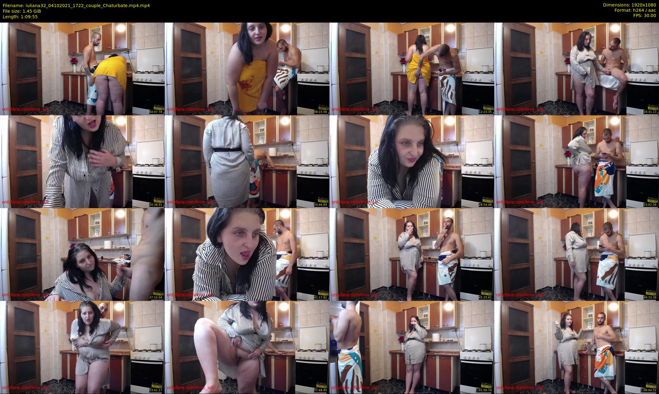 iuliana32 — 70 minute Chaturbate couple cam show recording, 1080p, Oct 4, 2021