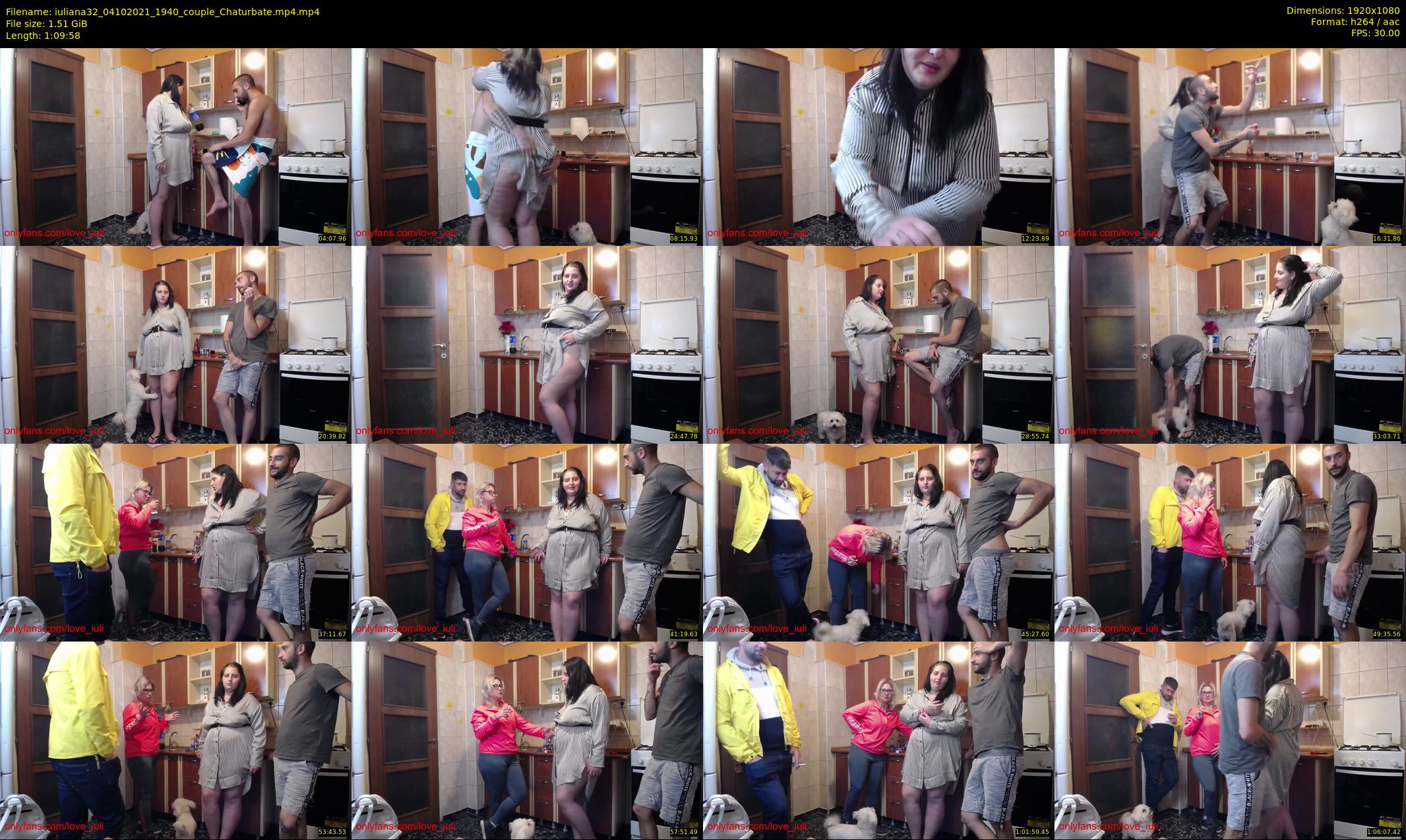 iuliana32 — 70 minute Chaturbate couple cam show recording, 1080p, Oct 4, 2021