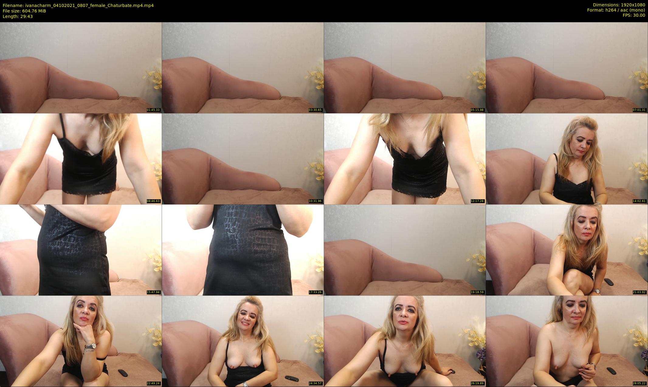 ivanacharm — 30 minute Chaturbate female cam show recording, 1080p, Oct 4, 2021