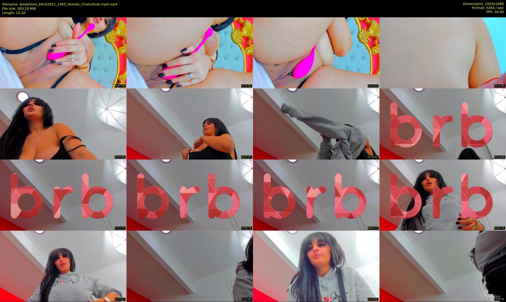jessielines — 14 minute Chaturbate female cam show recording, 1080p, Oct 4, 2021