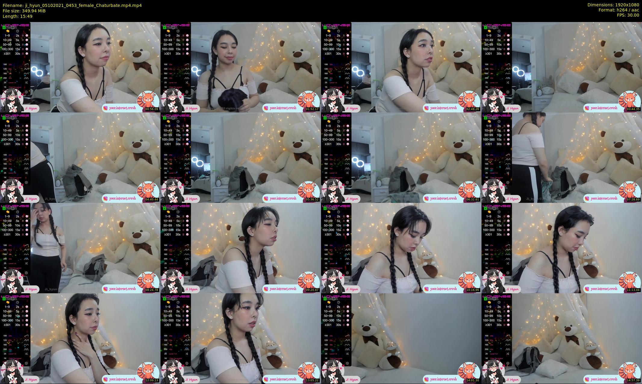 ji_hyun — 16 minute Chaturbate female cam show recording, 1080p, Oct 5, 2021