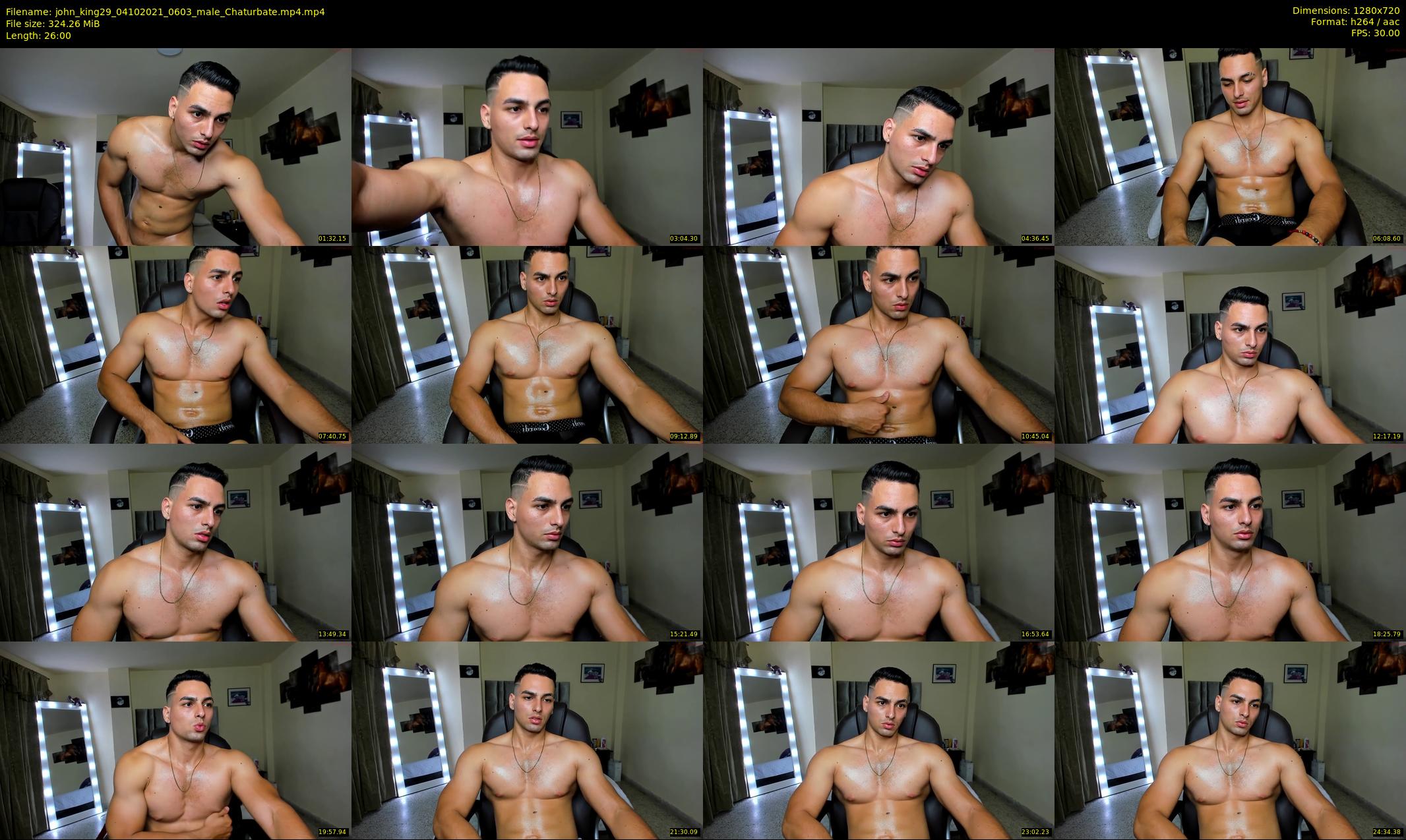 john_king29 — 26 minute Chaturbate male cam show recording, 720p, Oct 4, 2021