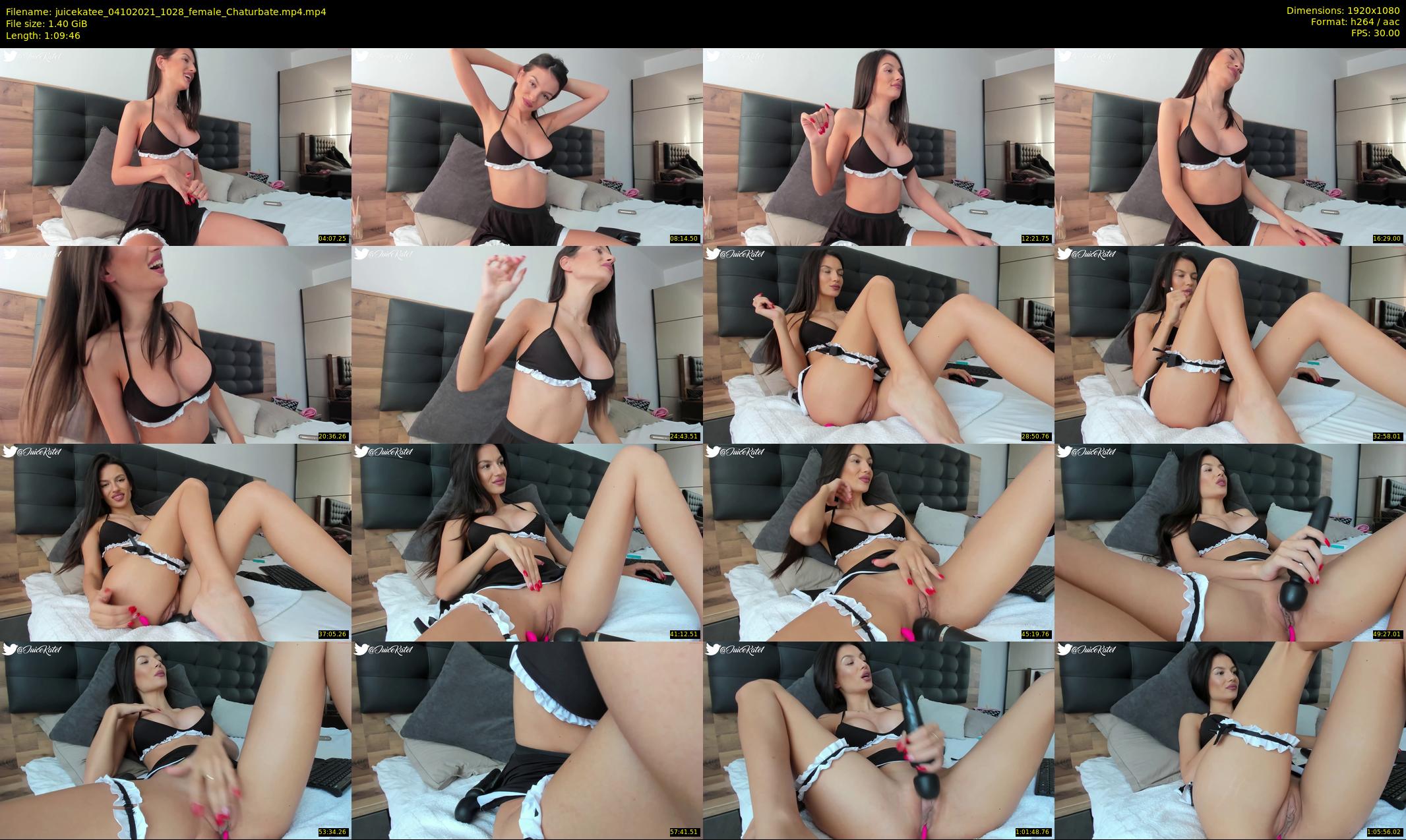 juicekatee — 70 minute Chaturbate female cam show recording, 1080p, Oct 4, 2021