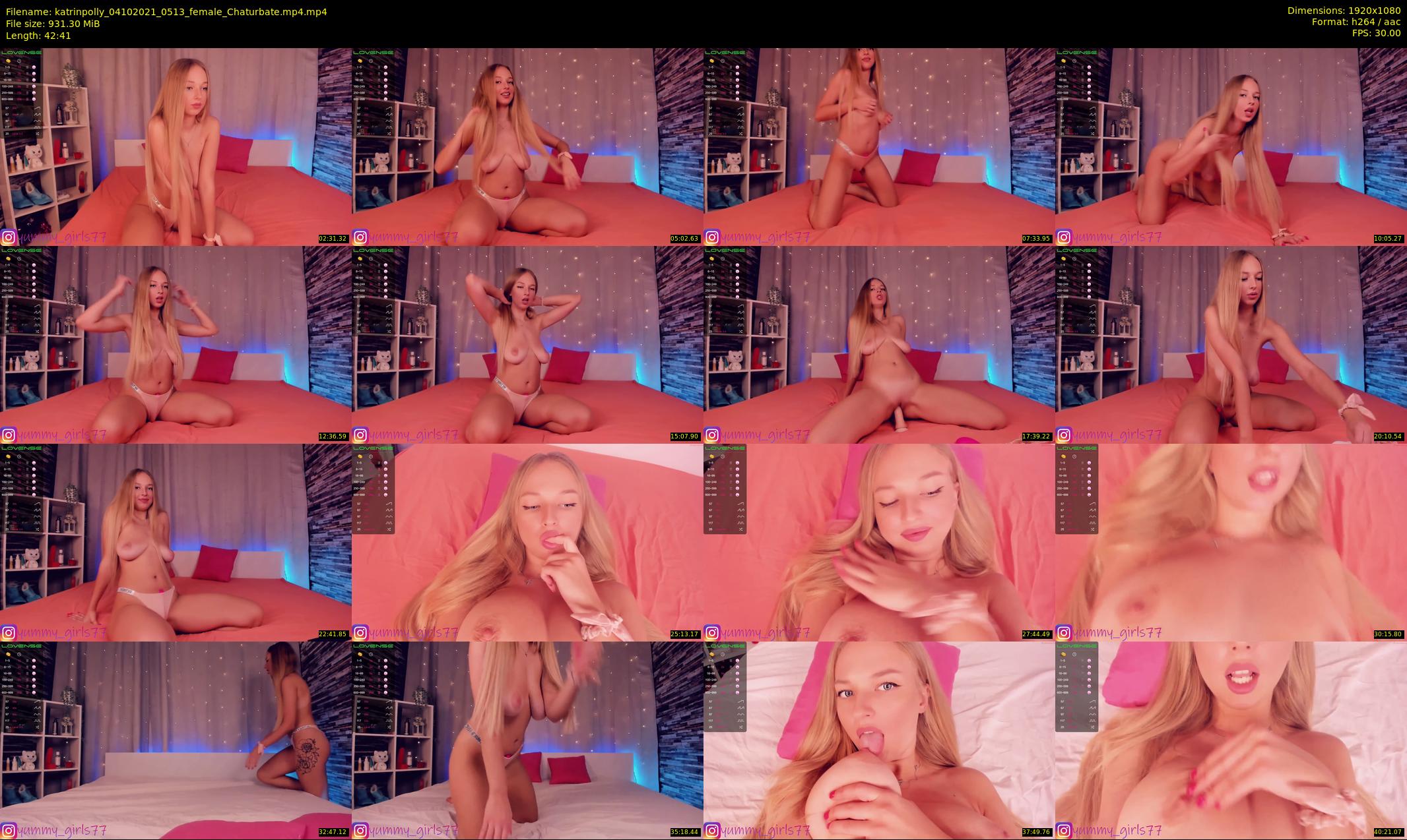 katrinpolly — 43 minute Chaturbate couple cam show recording, 1080p, Oct 4, 2021