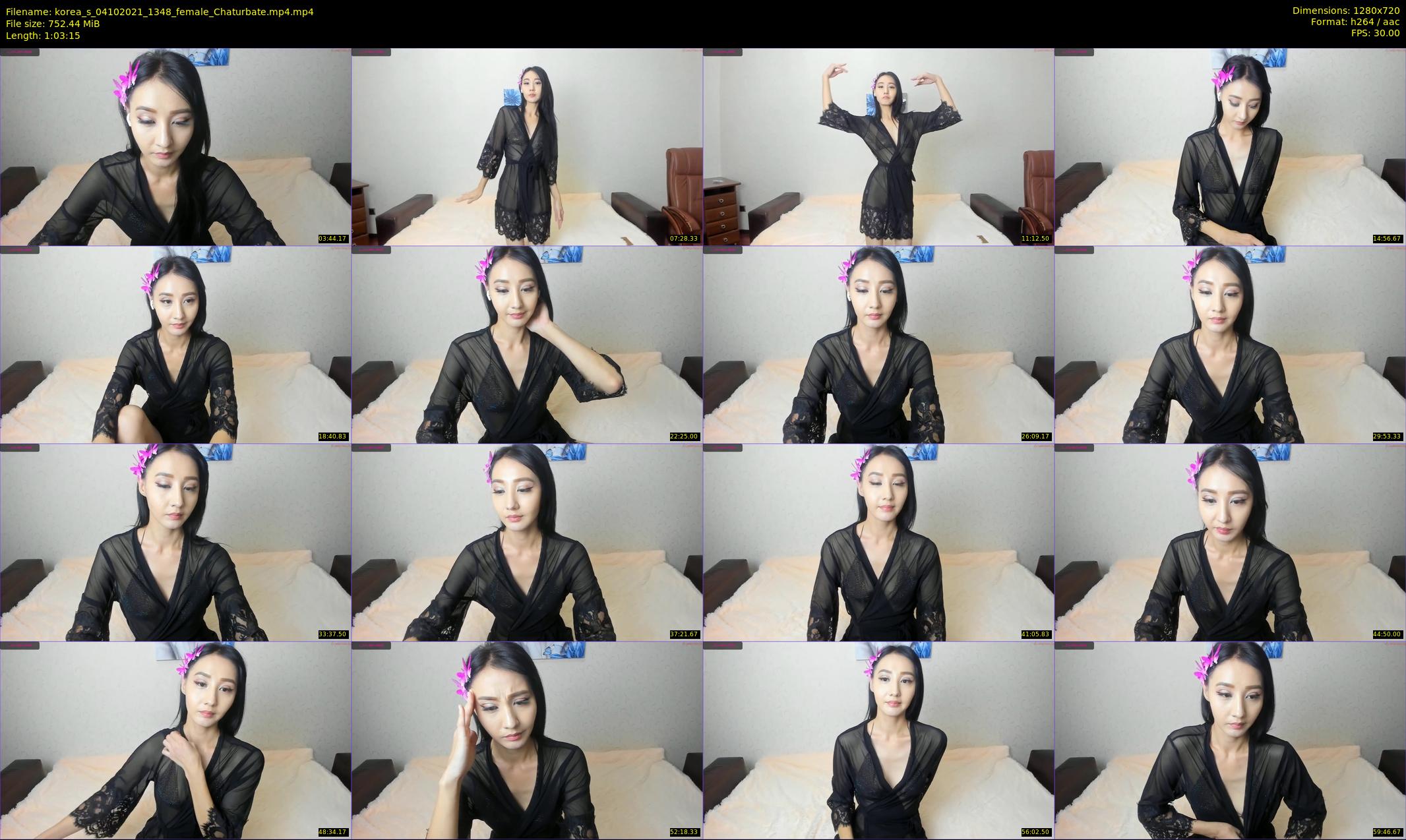 korea_s — 64 minute Chaturbate female cam show recording, 720p, Oct 4, 2021