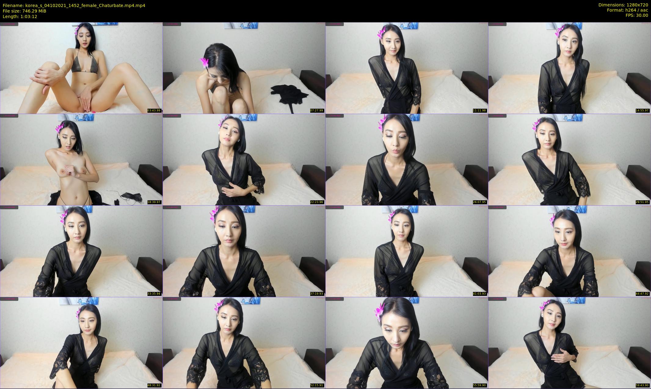 korea_s — 64 minute Chaturbate female cam show recording, 720p, Oct 4, 2021