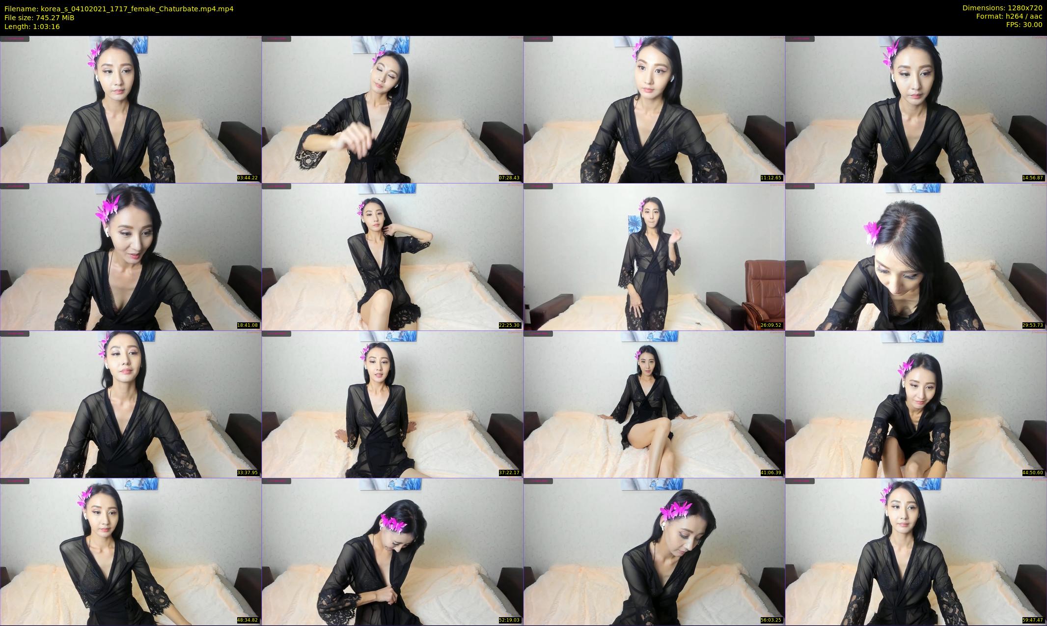 korea_s — 64 minute Chaturbate female cam show recording, 720p, Oct 4, 2021