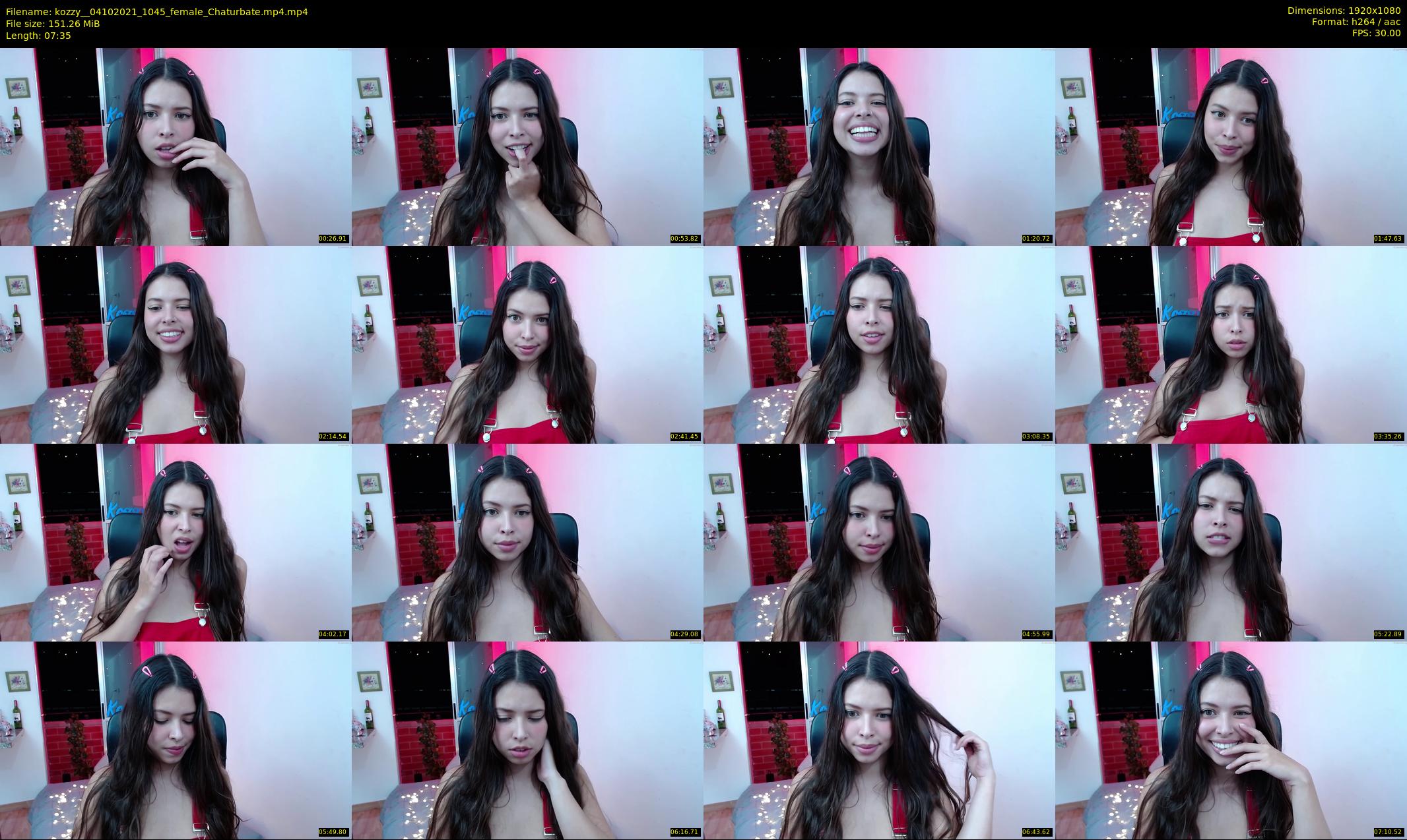 kozzy_ — 8 minute Chaturbate female cam show recording, 1080p, Oct 4, 2021