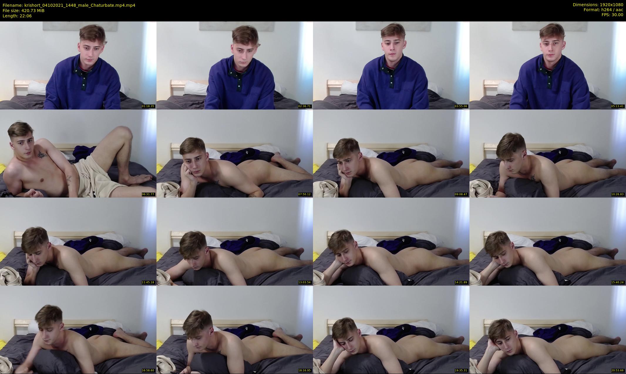 krishort — 23 minute Chaturbate male cam show recording, 1080p, Oct 4, 2021