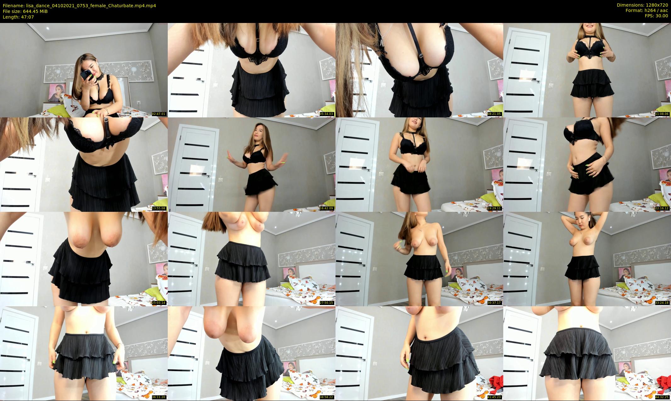lisa_dance — 48 minute Chaturbate female cam show recording, 720p, Oct 4, 2021